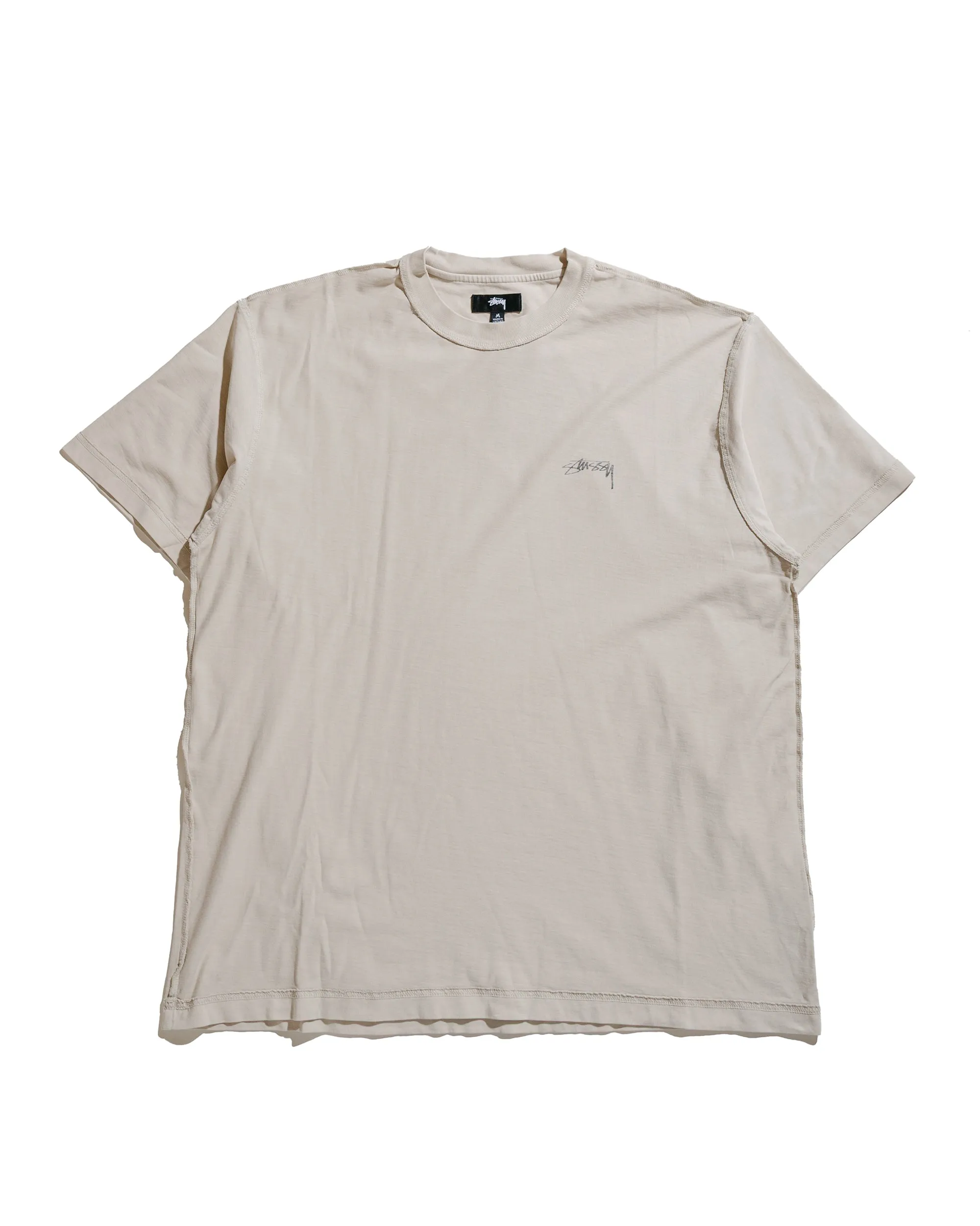 Stüssy Lazy Tee Bone sold by Lost & Found