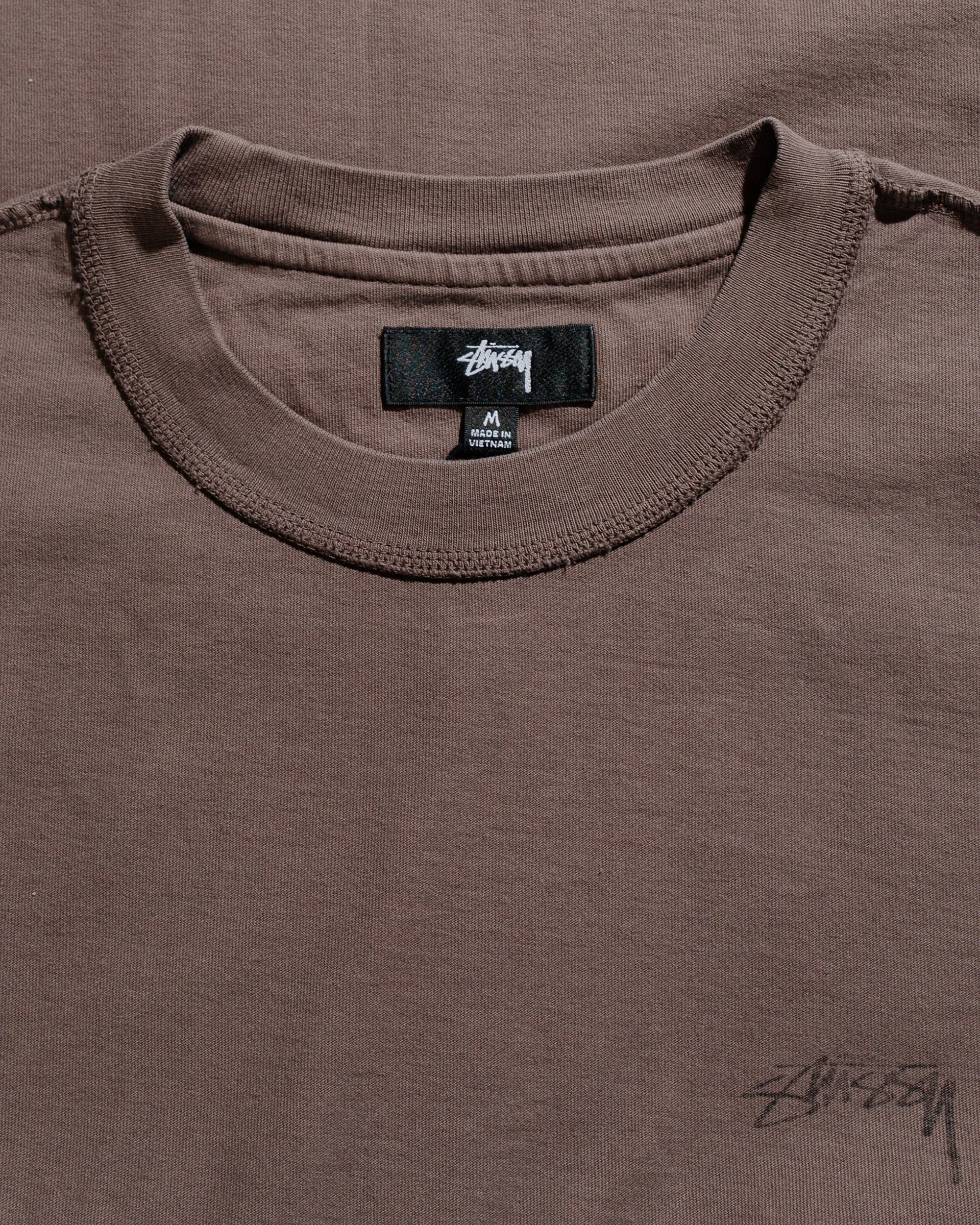 Stüssy Lazy Tee Faded Black sold by Lost & Found product image thumbnail 2