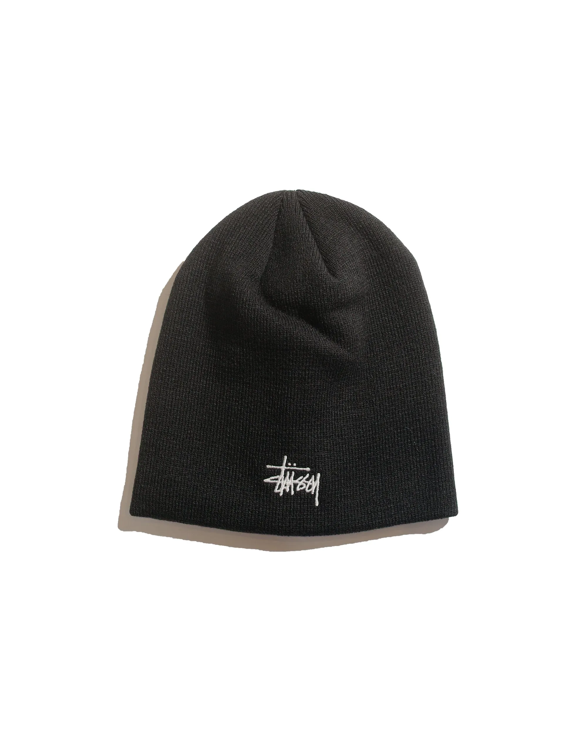 Stüssy Basic Stüssy Skullcap Black sold by Lost & Found
