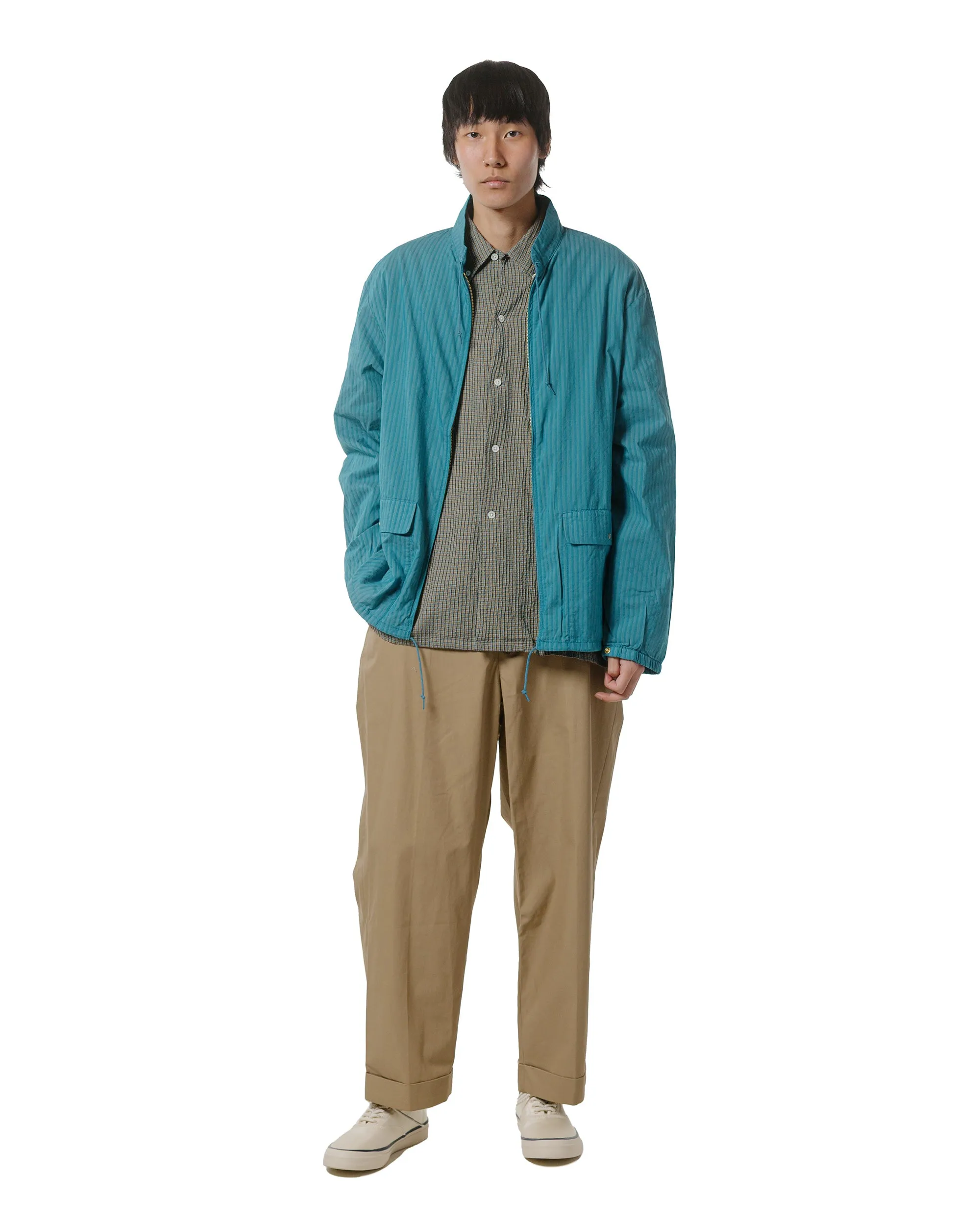 Beams Plus Open B.D. Plaid Olive sold by Lost & Found product image thumbnail 4