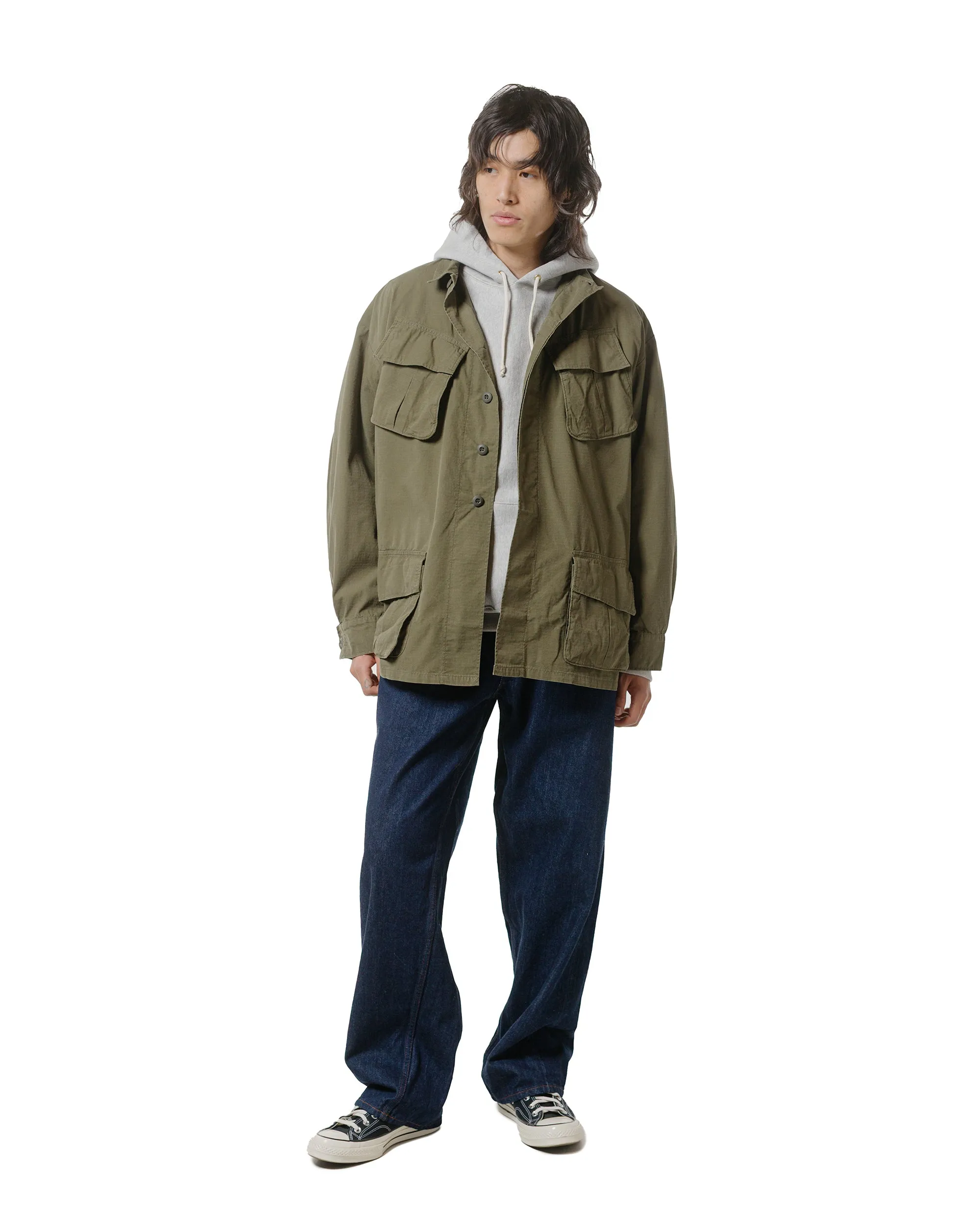 Warehouse Lot. 484 No Print Heather Grey sold by Lost & Found product image thumbnail 4