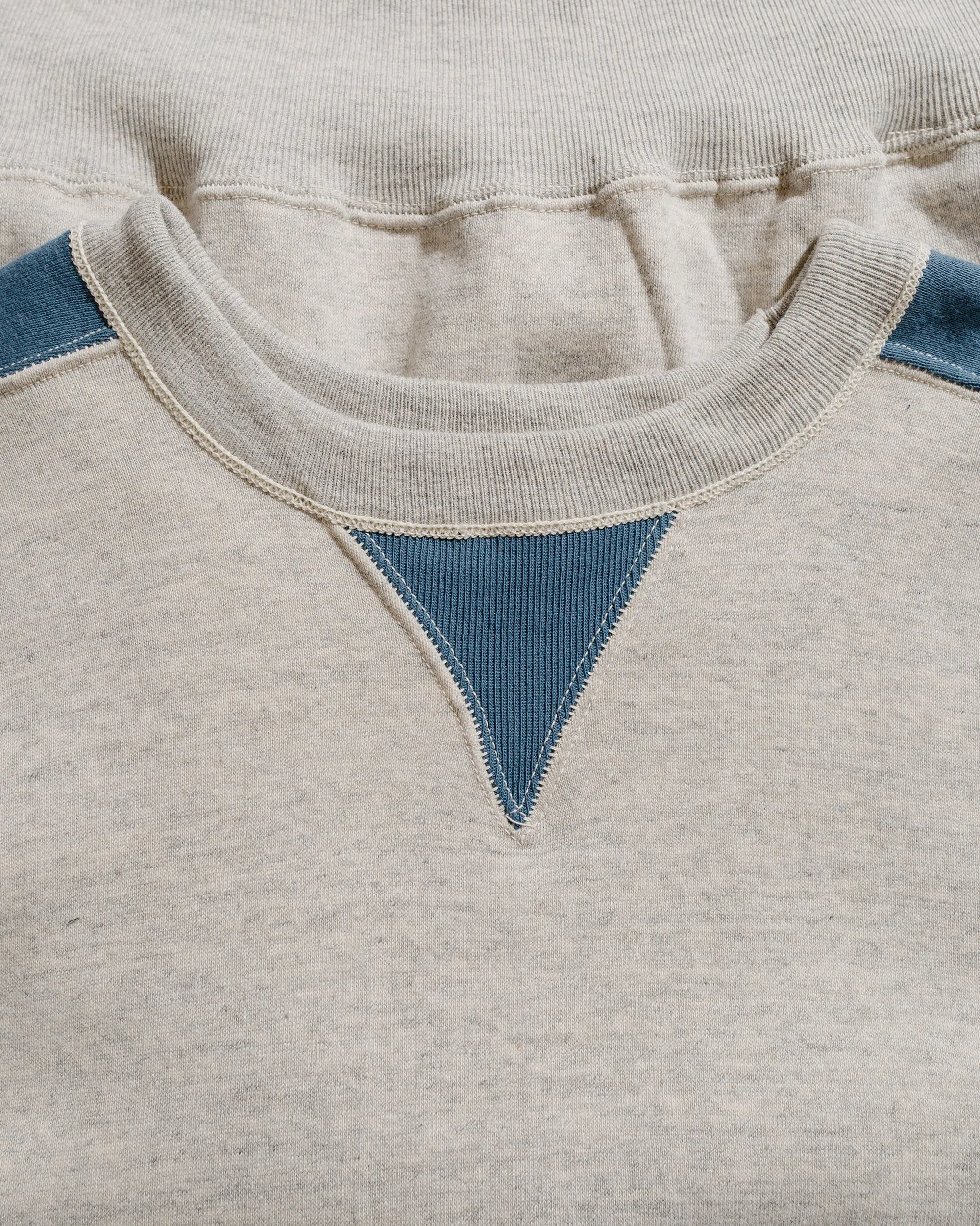 Warehouse Lot. JG-CS20 Freedom Sweats Oatmeal/Light Blue sold by Lost & Found product image thumbnail 4