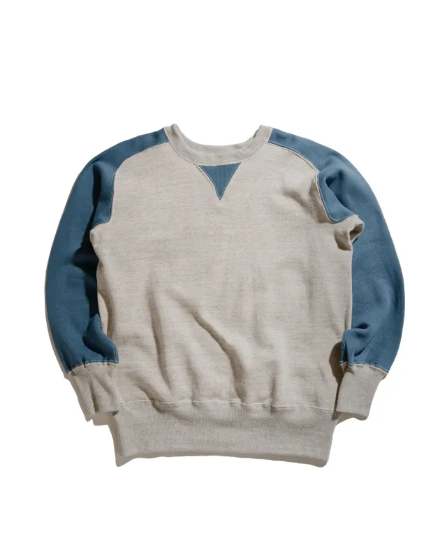 Warehouse Lot. JG-CS20 Freedom Sweats Oatmeal/Light Blue sold by Lost & Found