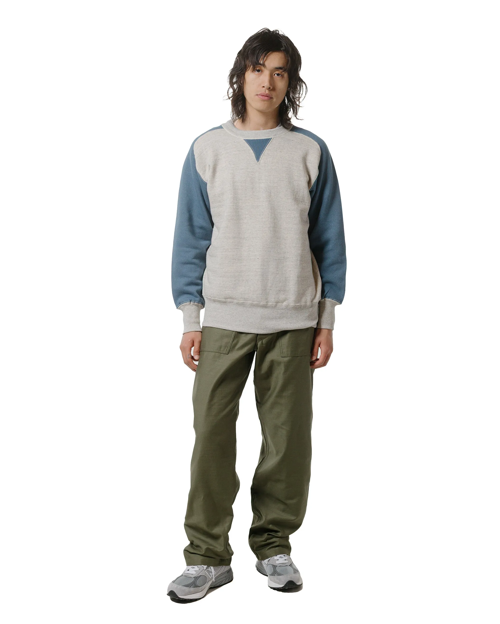 Warehouse Lot. JG-CS20 Freedom Sweats Oatmeal/Light Blue sold by Lost & Found product image thumbnail 5