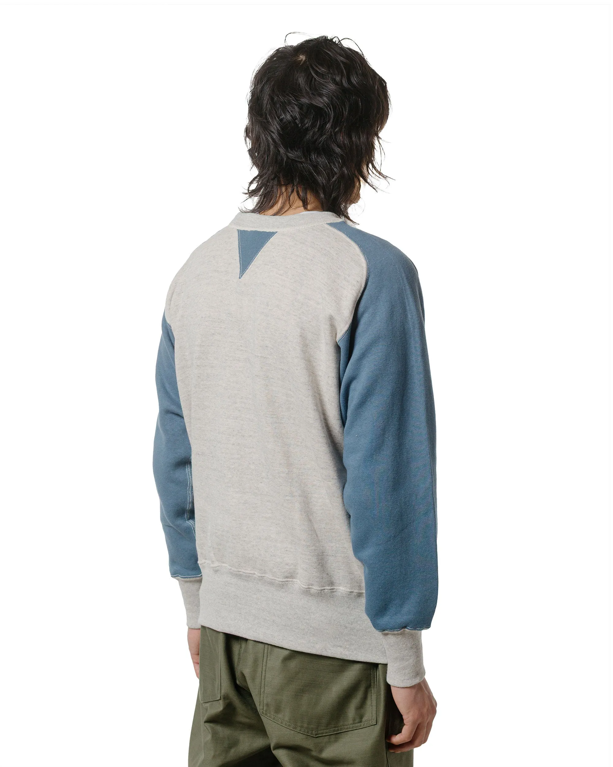 Warehouse Lot. JG-CS20 Freedom Sweats Oatmeal/Light Blue sold by Lost & Found product image thumbnail 3