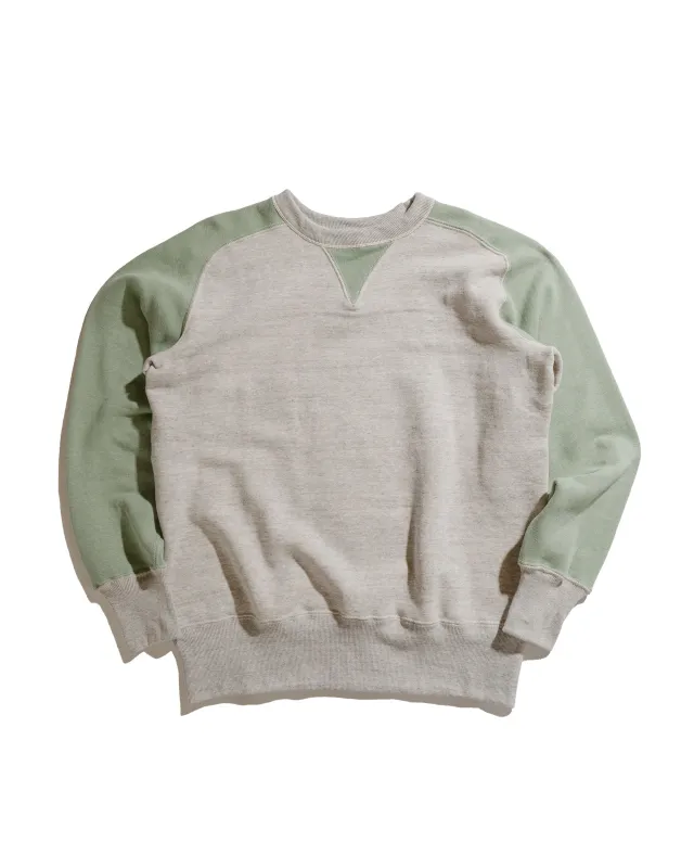 Warehouse Lot. JG-CS20 Freedom Sweats Oatmeal/Light Green sold by Lost & Found