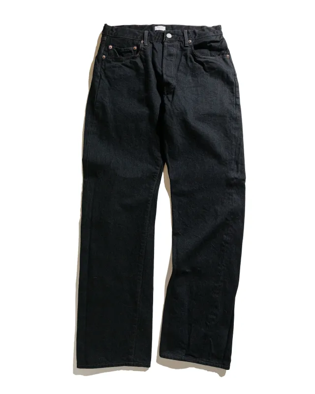 CIOTA Straight 5 Pocket Pants Black One Wash sold by Lost & Found