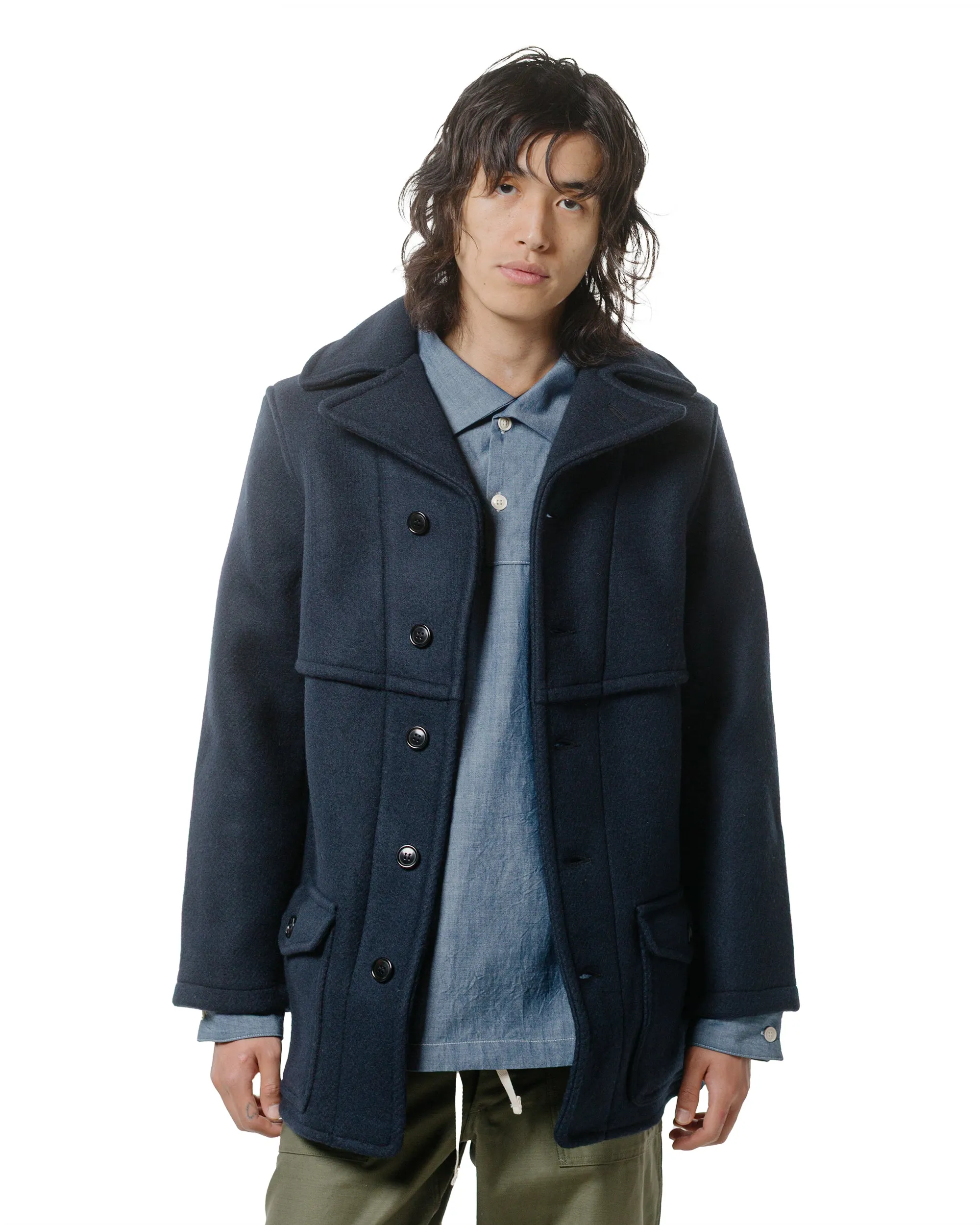 Warehouse Lot. 2228 1930's U.S. Army Wool Mackinaw Coat Dark Navy sold by Lost & Found product image thumbnail 2