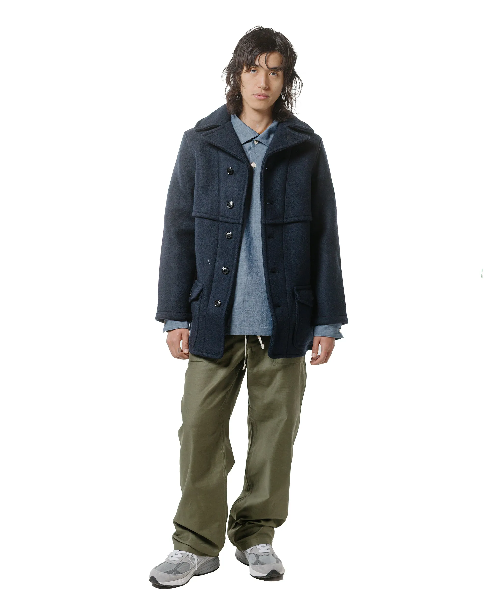 Warehouse Lot. 2228 1930's U.S. Army Wool Mackinaw Coat Dark Navy sold by Lost & Found product image thumbnail 4