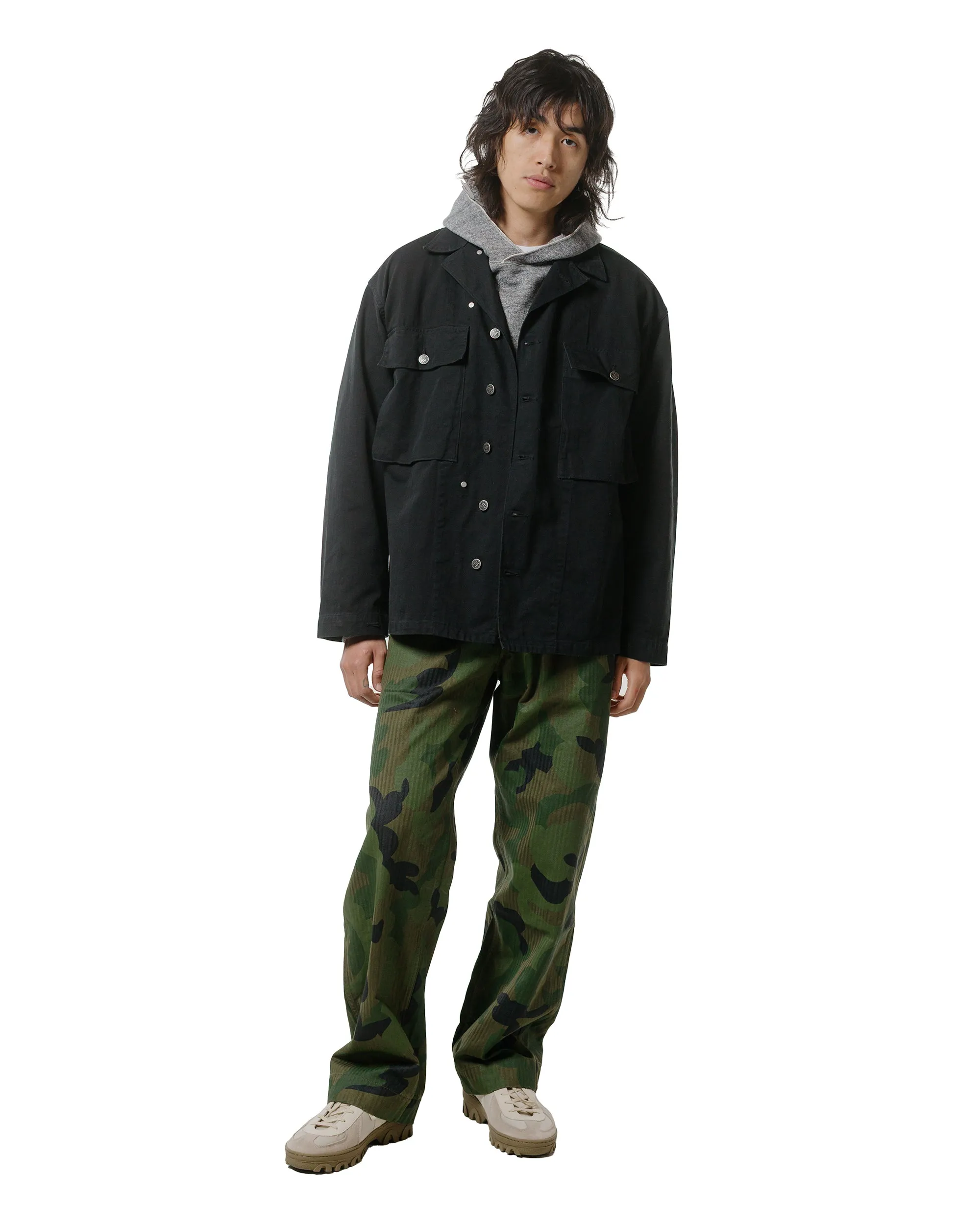 CIOTA M-43 HBT Jacket (Stone Wash) Black sold by Lost & Found product image thumbnail 4