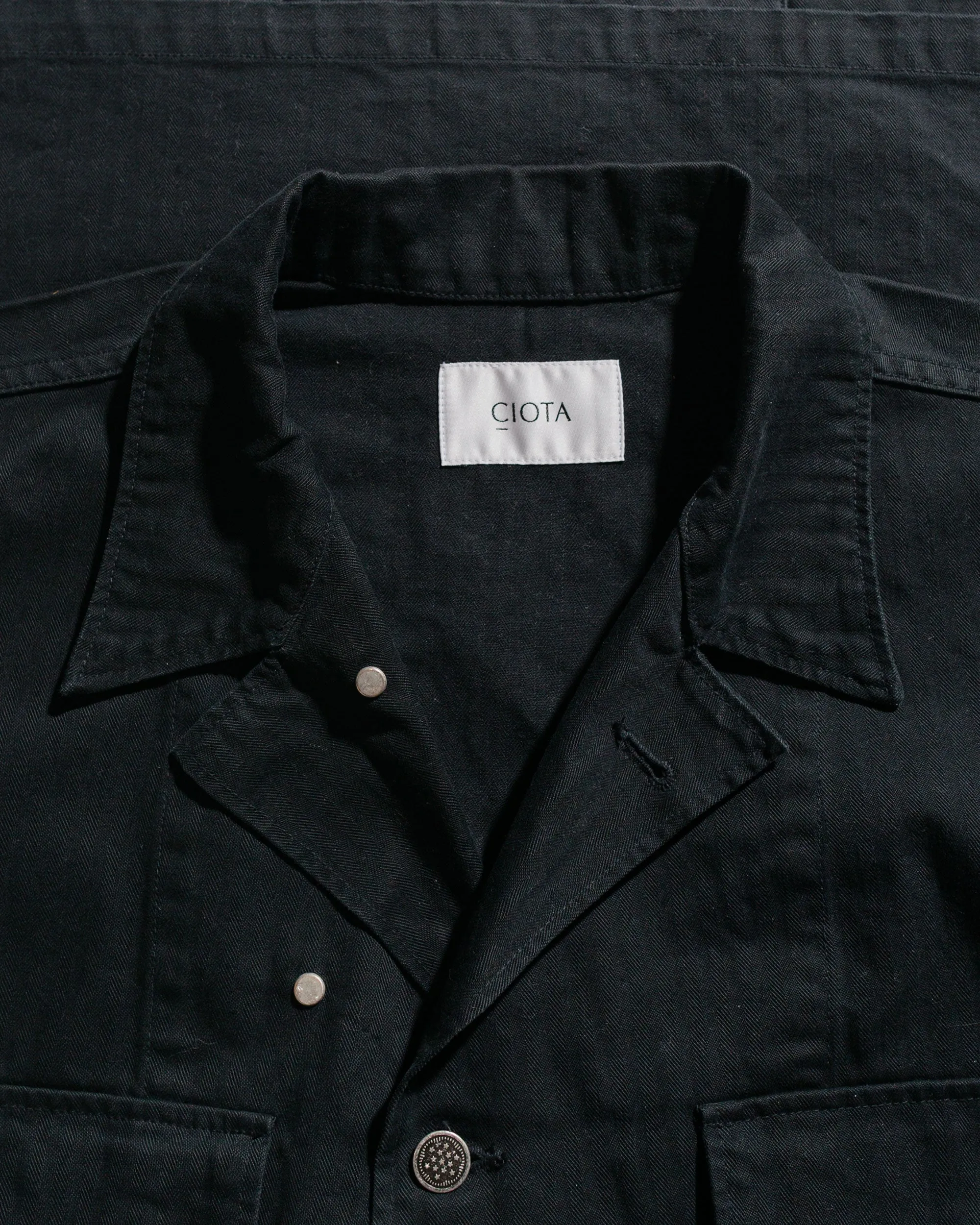 CIOTA M-43 HBT Jacket (Stone Wash) Black sold by Lost & Found product image thumbnail 5