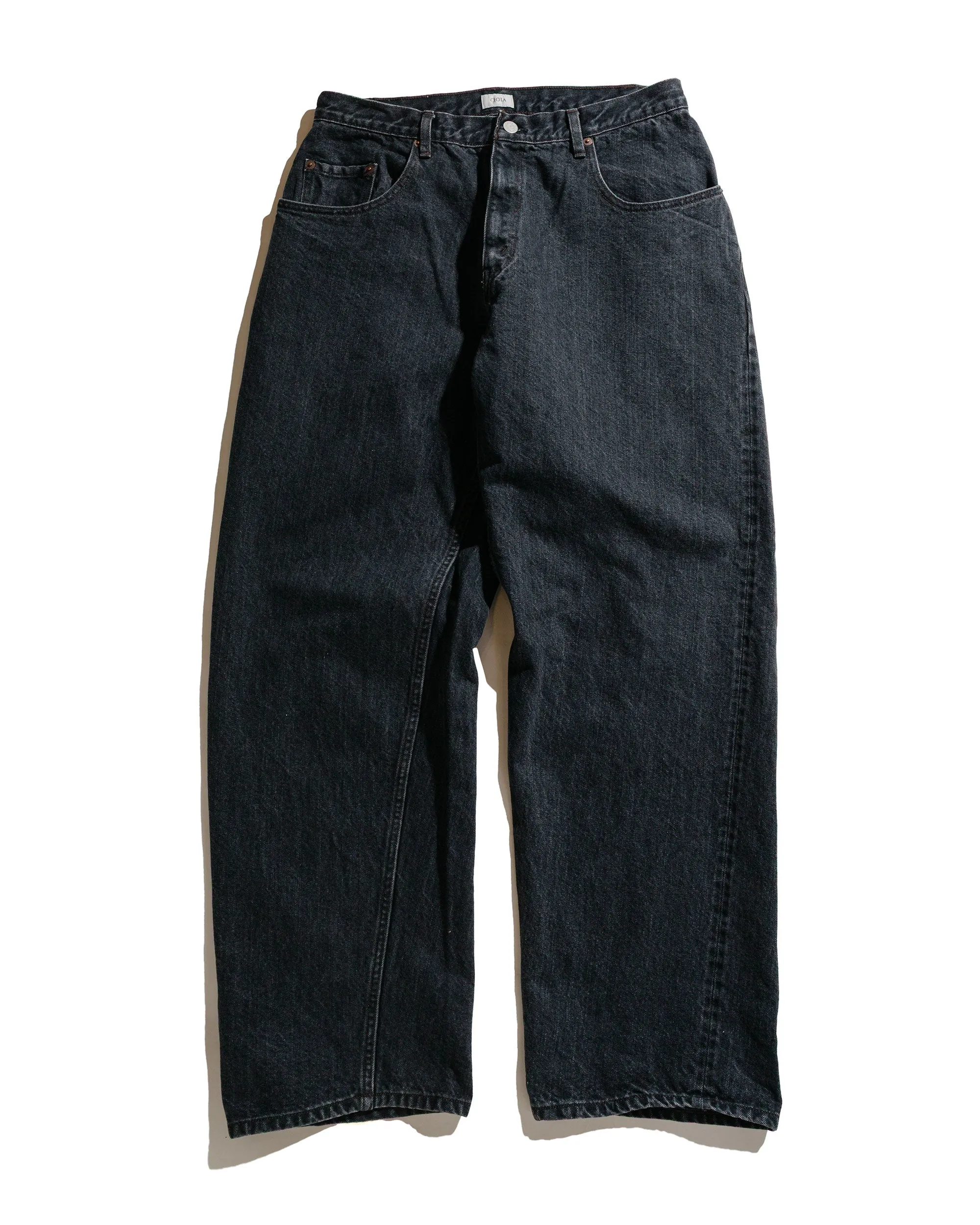 CIOTA Baggy 5 Pockets Pants Medium Black sold by Lost & Found