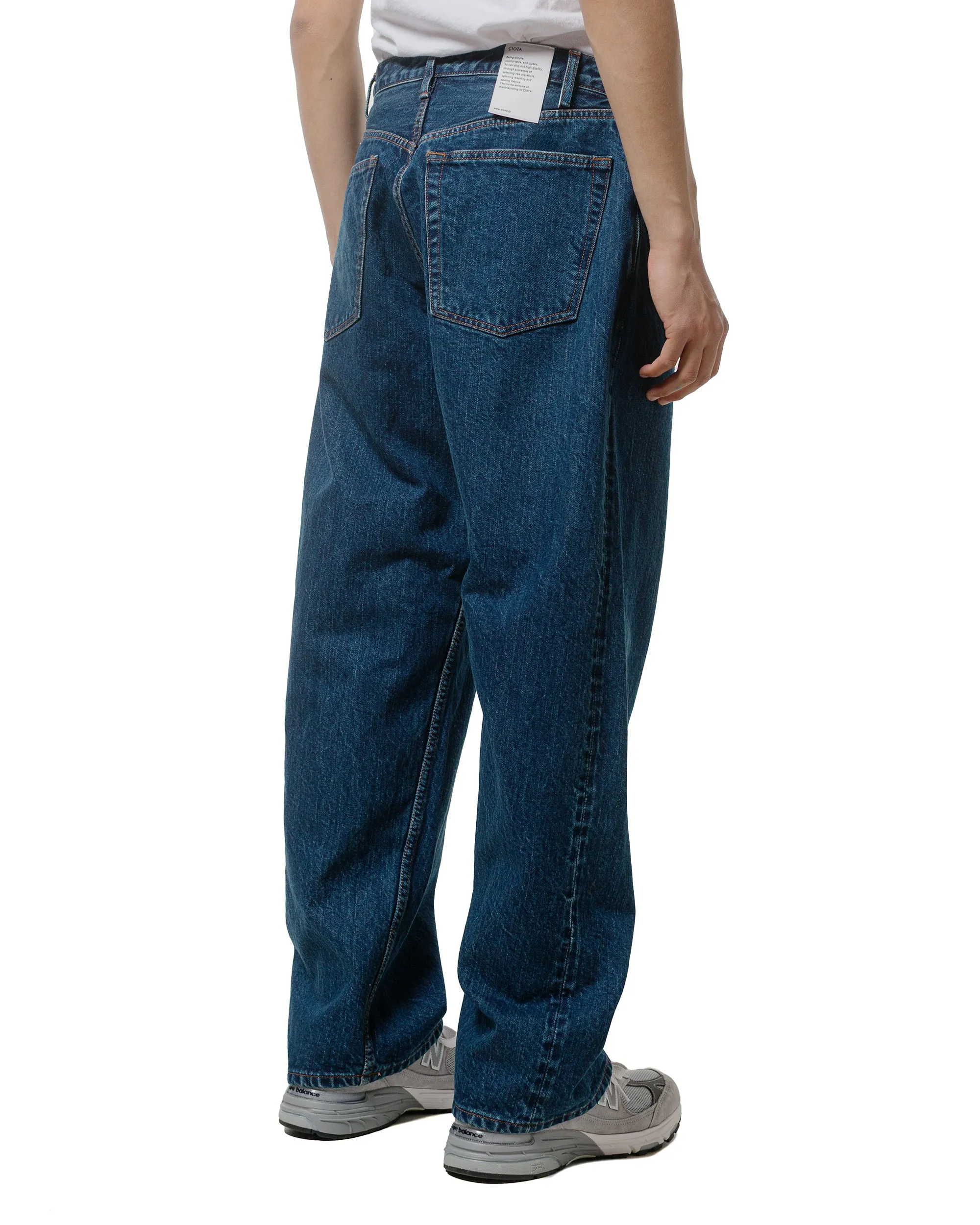 CIOTA Baggy 5 Pockets Pants Dark Blue Damage sold by Lost & Found product image thumbnail 3