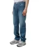 CIOTA Straight 5 Pocket Pants (Real Indigo) Medium Dark Blue Damage sold by Lost & Found