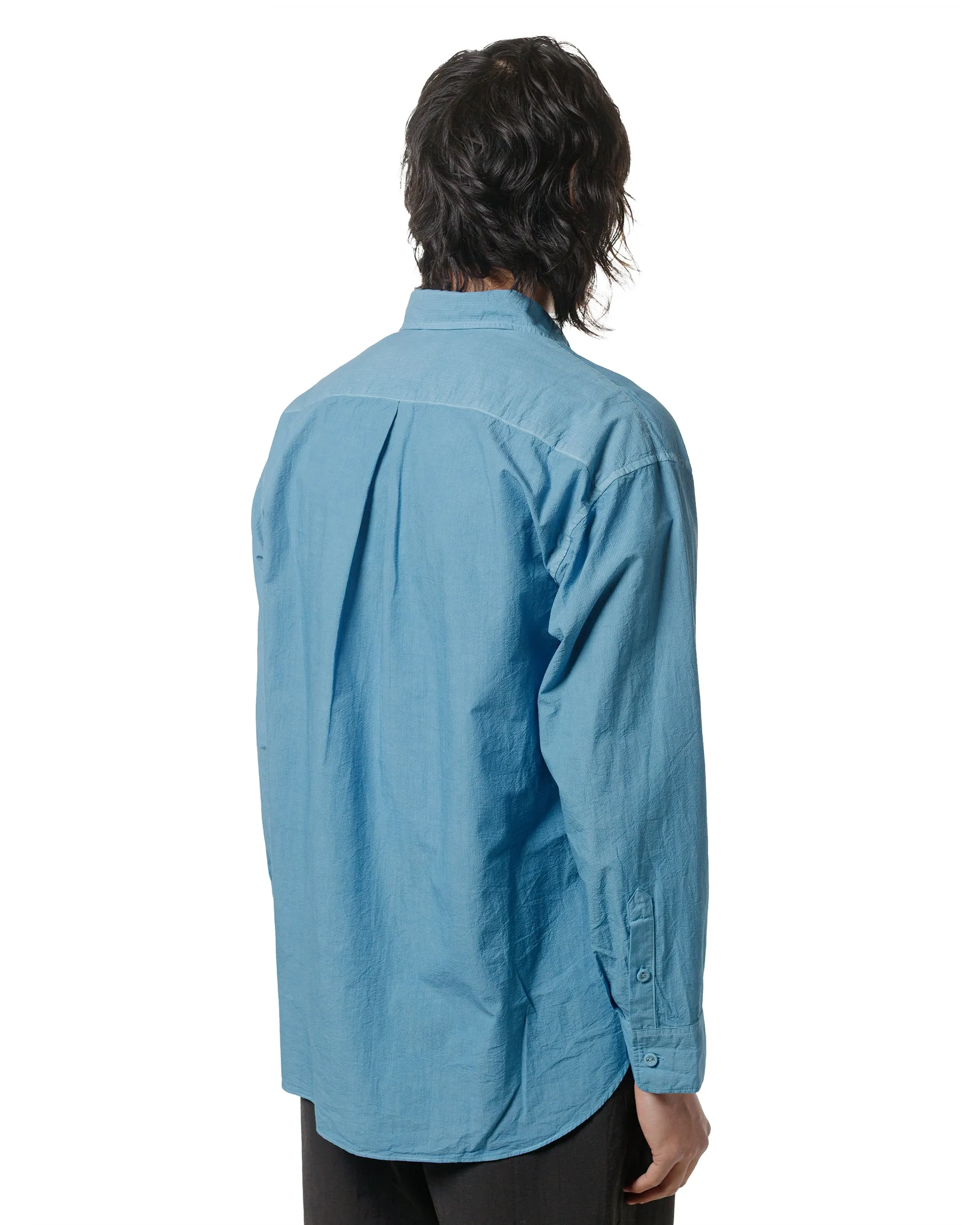 Arpenteur Doris Micro Seersucker Woad sold by Lost & Found product image thumbnail 3