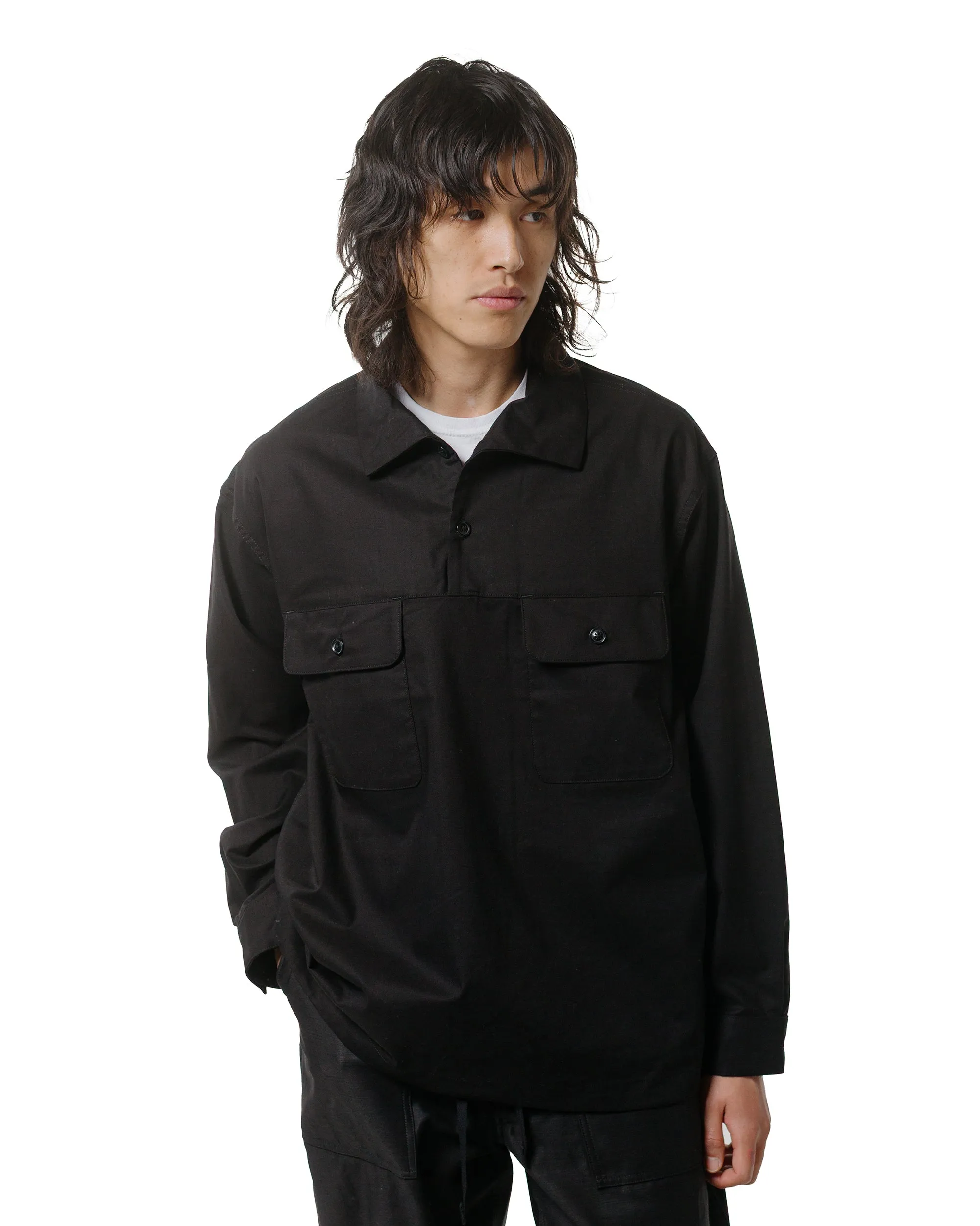 EVO +1F PROPERTY WORK SHIRT ブラック M 1F EVO +1F PROPERTY WORK SHIRT | EVOコラボ ワークシャツ