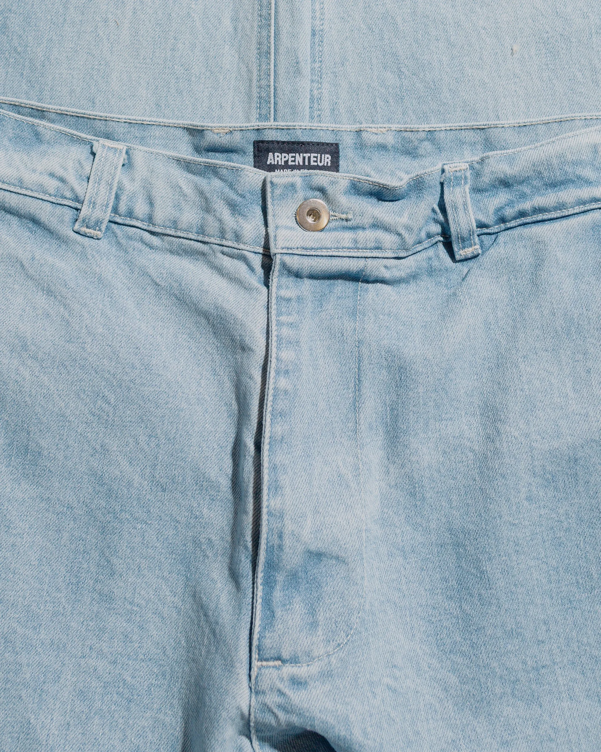 Arpenteur 5 Pocket Indigo Denim Bleach sold by Lost & Found product image thumbnail 5