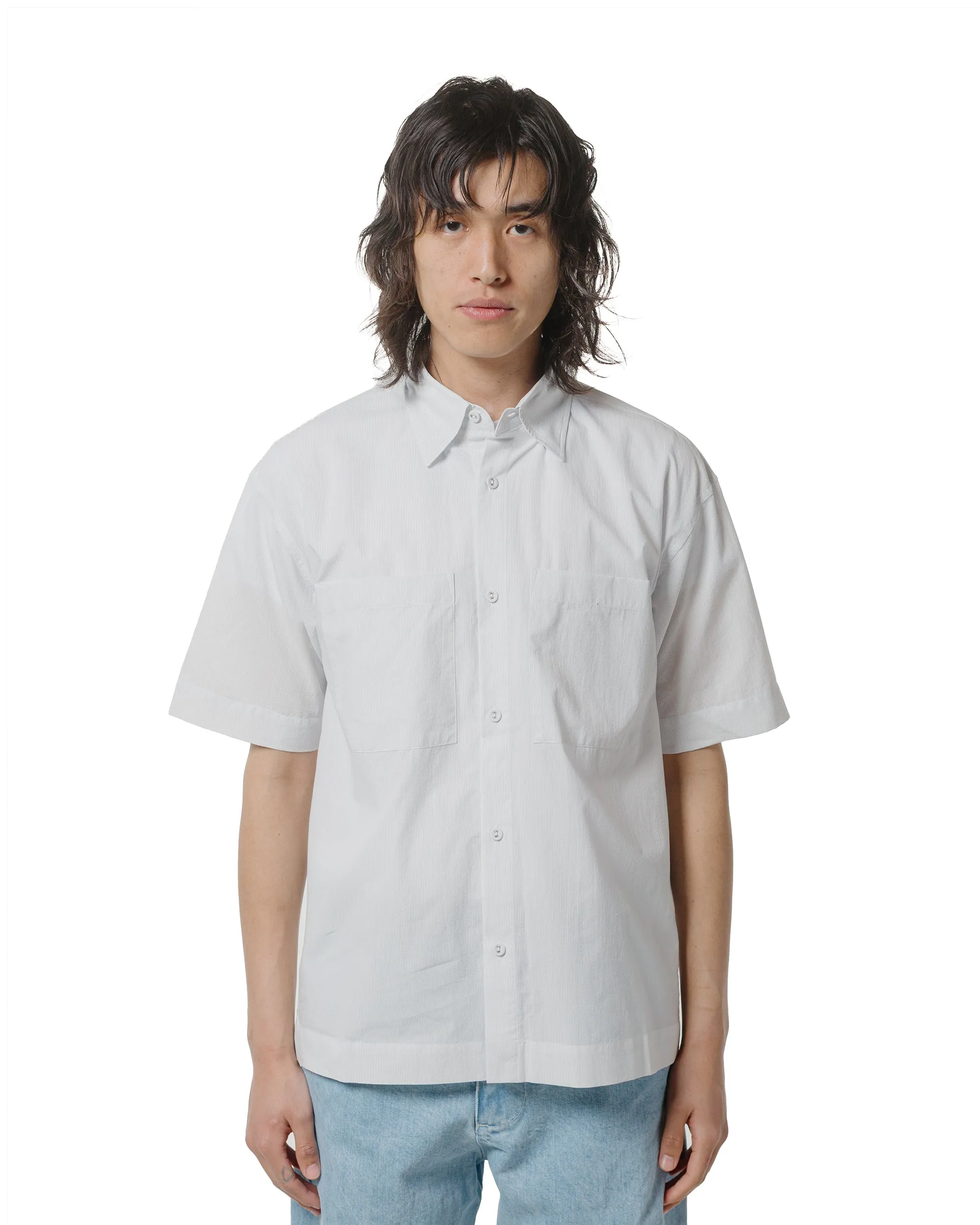 Arpenteur Square Micro Seersucker Light Grey sold by Lost & Found product image thumbnail 2