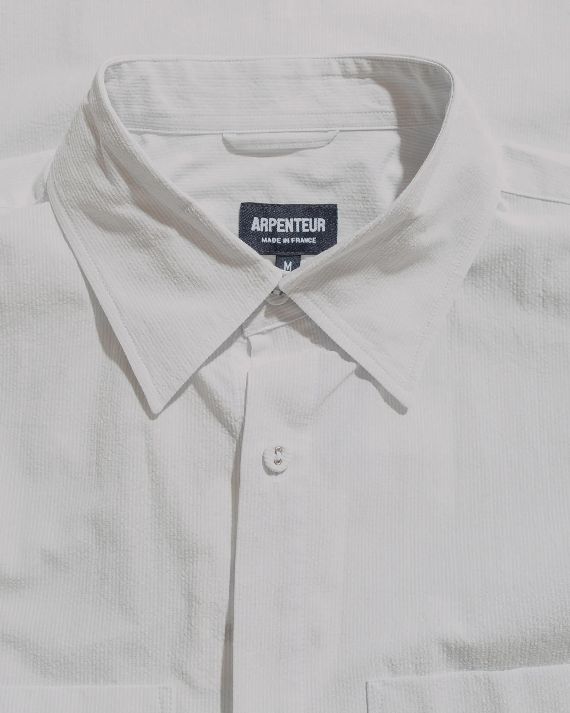 Arpenteur Square Micro Seersucker Light Grey sold by Lost & Found product image thumbnail 5