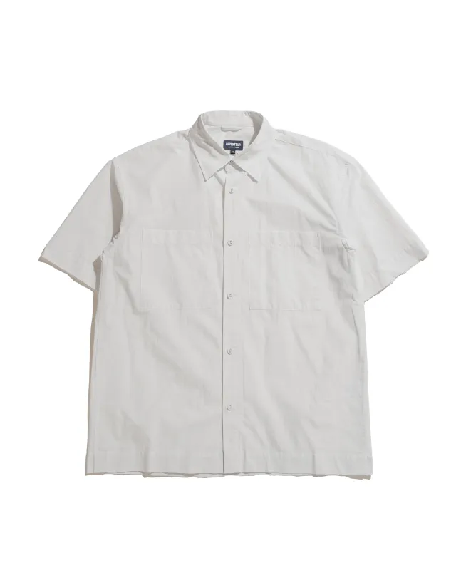 Arpenteur Square Micro Seersucker Light Grey made by Arpenteur