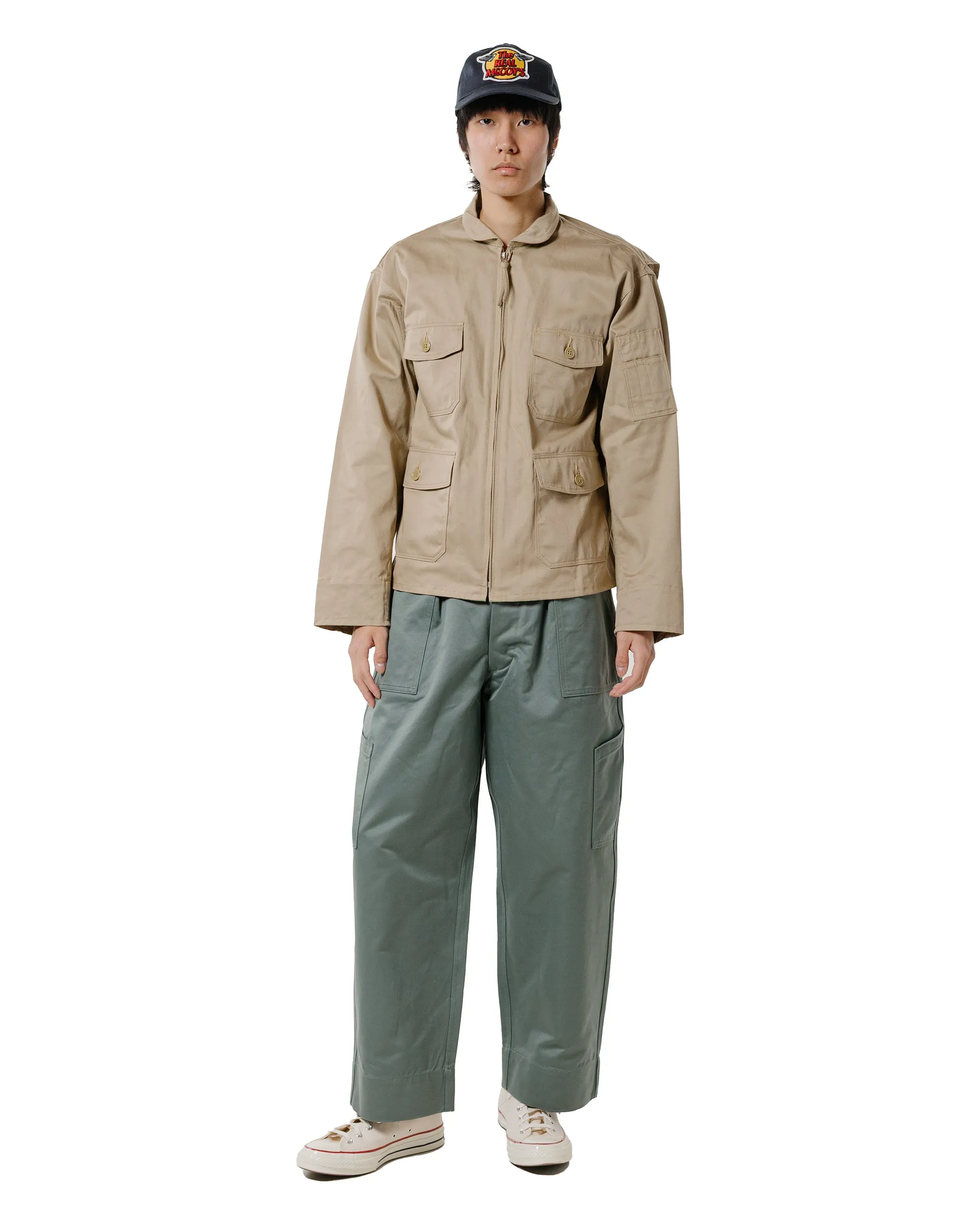 The Real McCoy's MJ25006 MIL-J-7758A Real McCoy Mfg. Co. Khaki sold by Lost & Found product image thumbnail 4