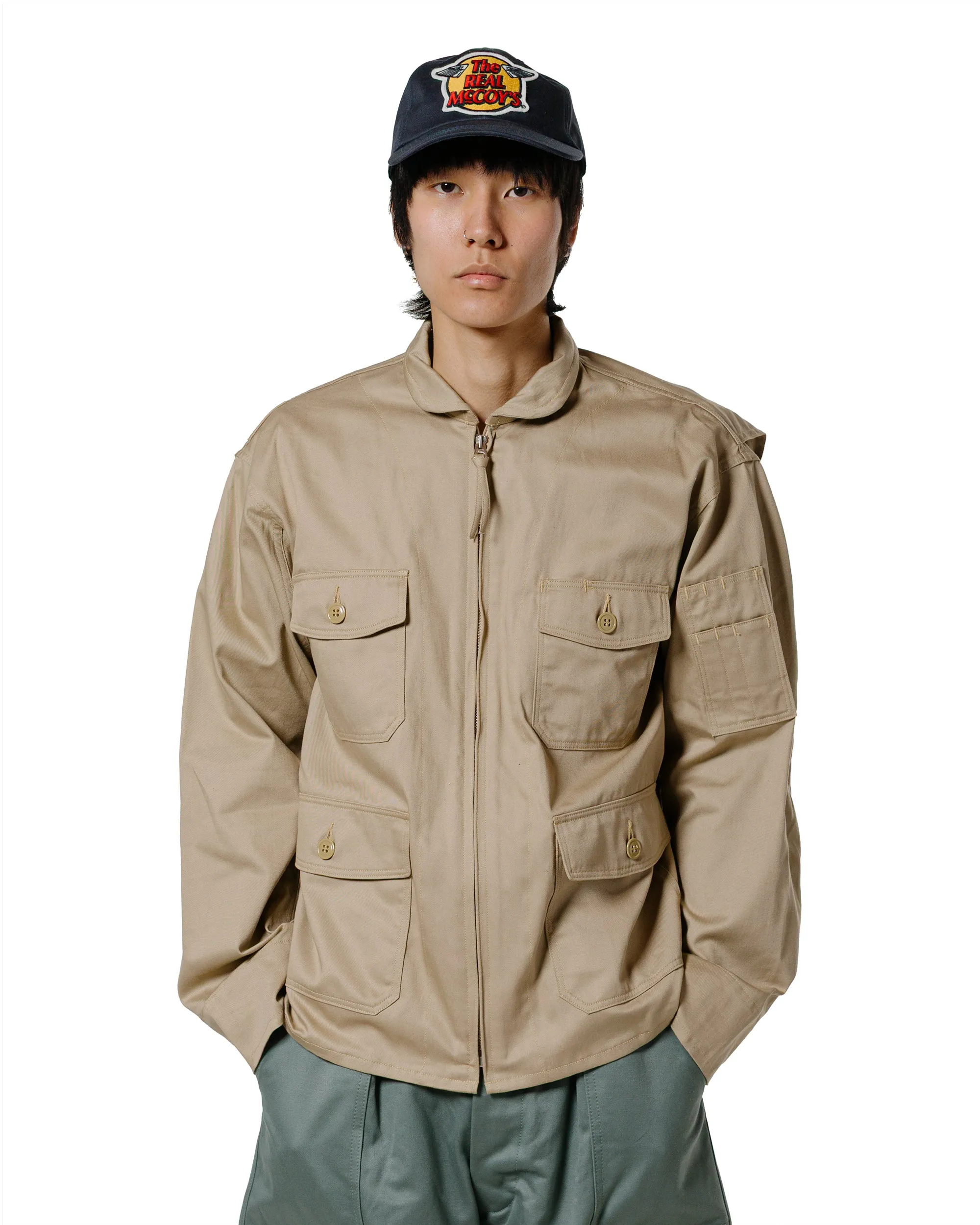 The Real McCoy's MJ25006 MIL-J-7758A Real McCoy Mfg. Co. Khaki sold by Lost & Found product image thumbnail 2