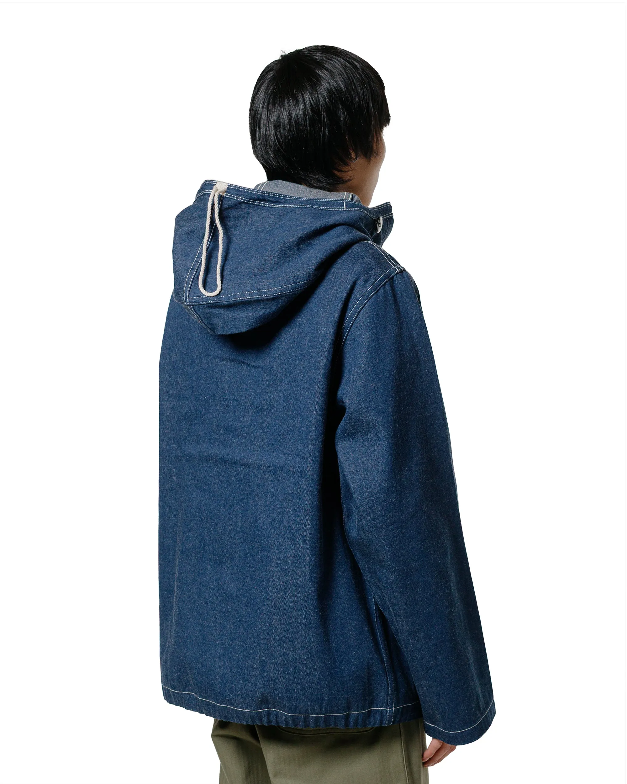 The Real McCoy's MJ24107 U.S. Navy Denim Parka Indigo sold by Lost & Found product image thumbnail 4