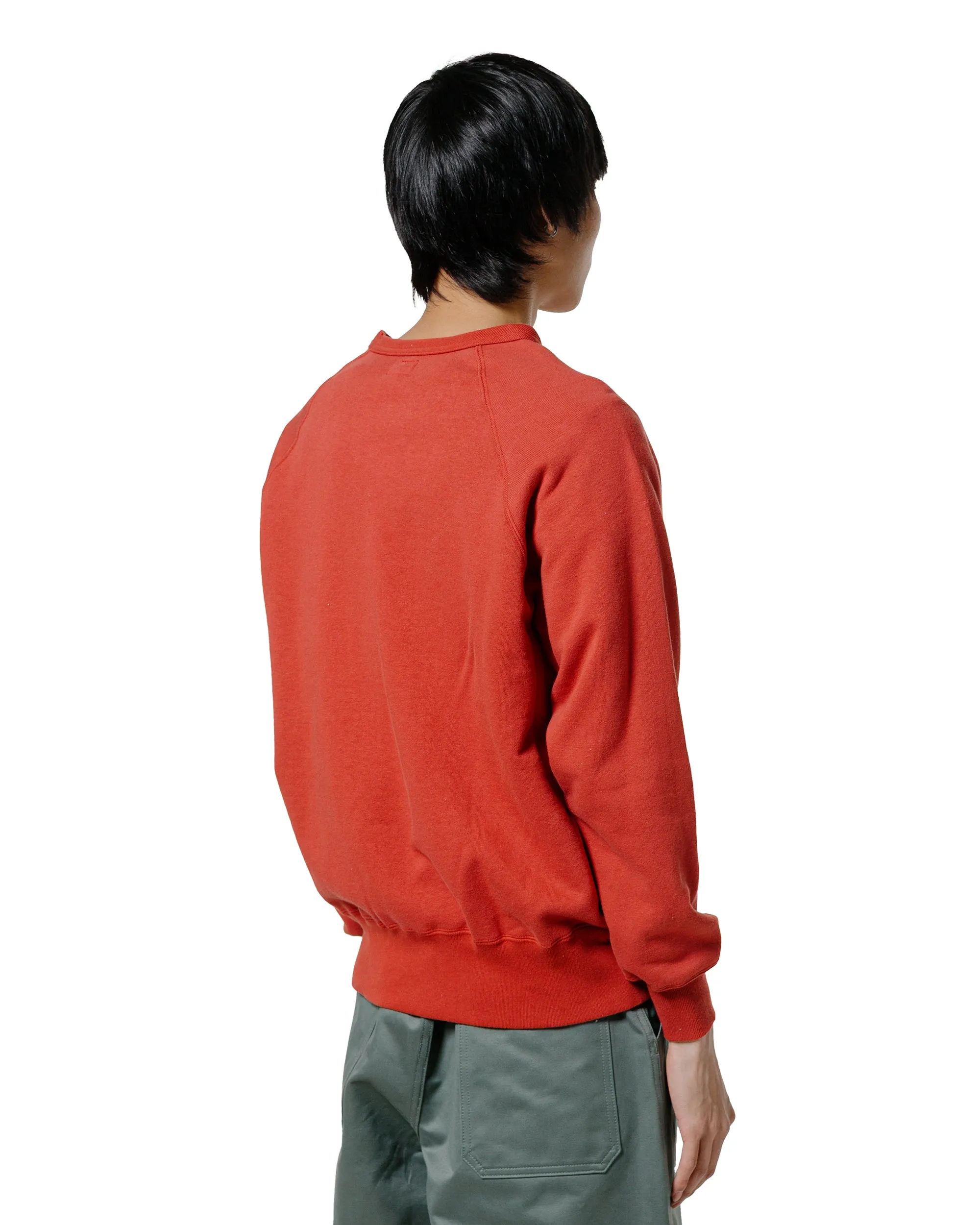 The Real McCoy’s MC24120 9 Oz. Loopwheel S/S Sweatshirt Cherry sold by Lost & Found product image thumbnail 3