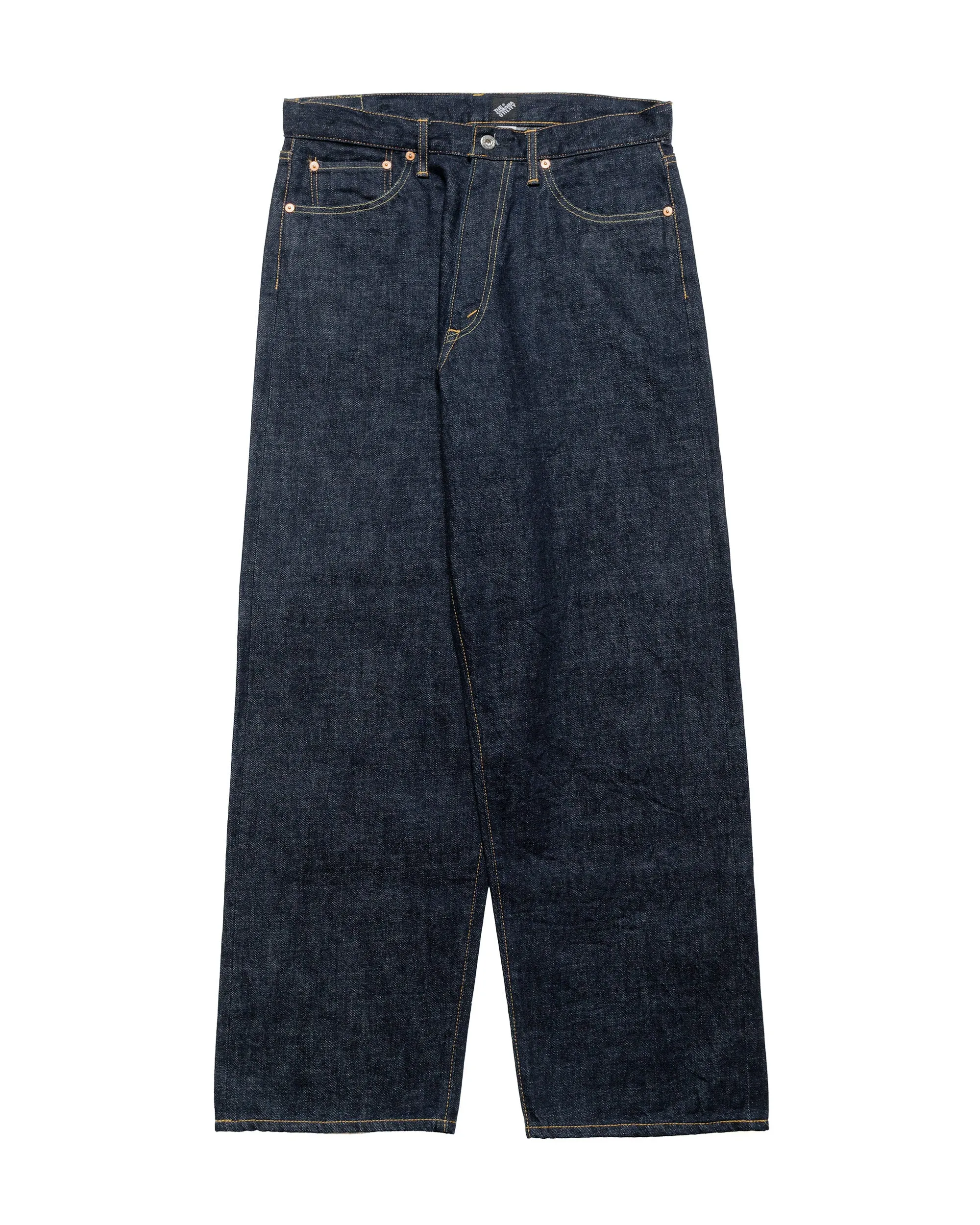 The Corona Utility CP005 W05 5Pocket 14oz Selvedge Denim Indigo Blue sold by Lost & Found