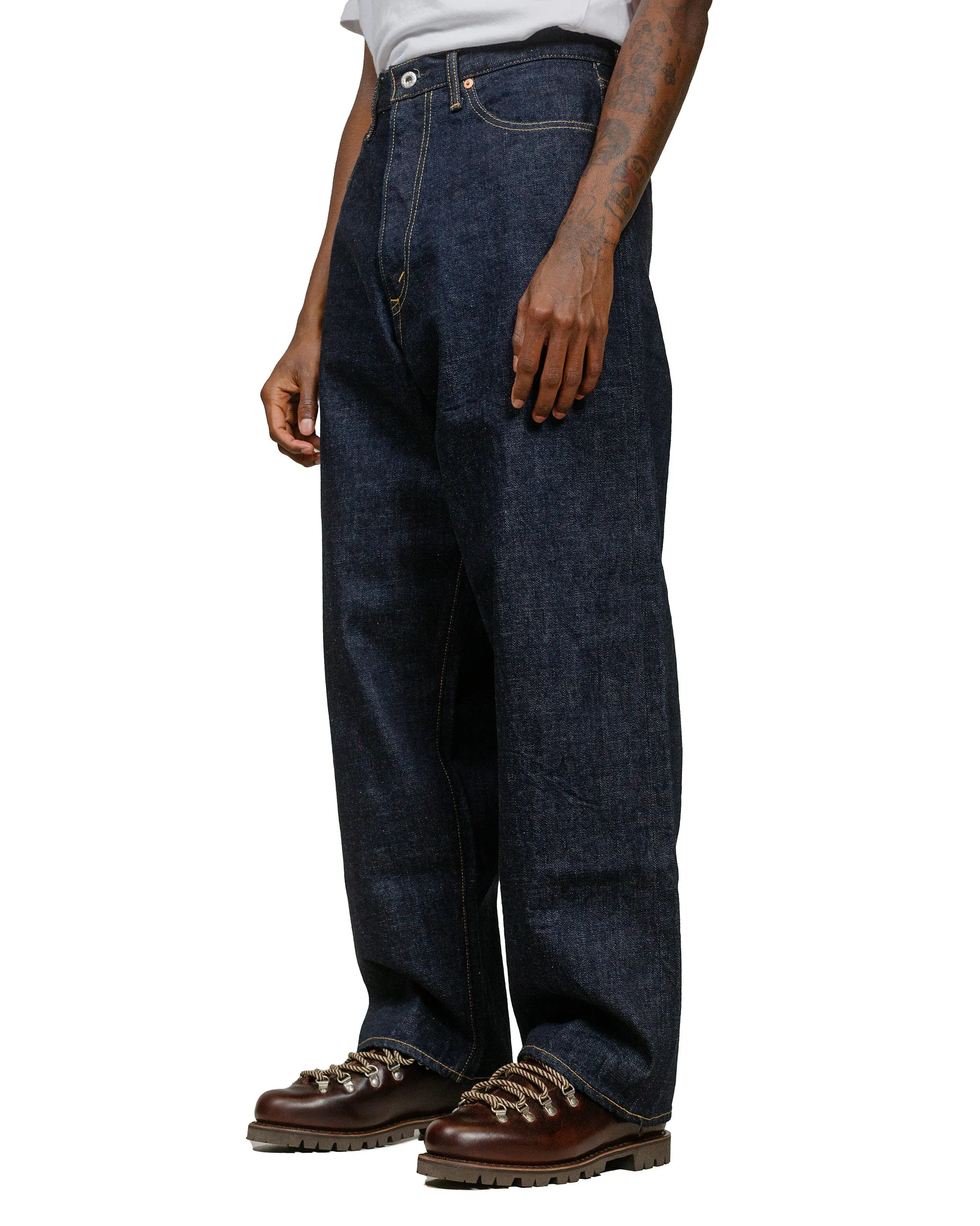 The Corona Utility CP005 W05 5Pocket 14oz Selvedge Denim Indigo Blue sold by Lost & Found product image thumbnail 2