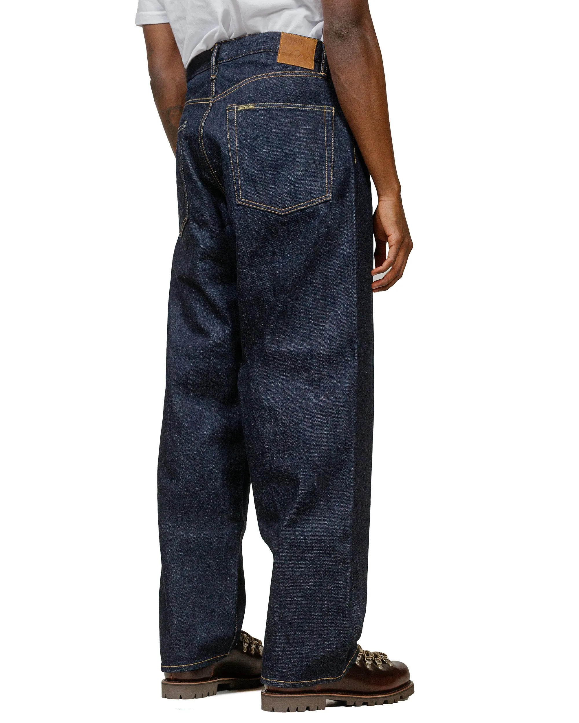 The Corona Utility CP005 W05 5Pocket 14oz Selvedge Denim Indigo Blue sold by Lost & Found product image thumbnail 3