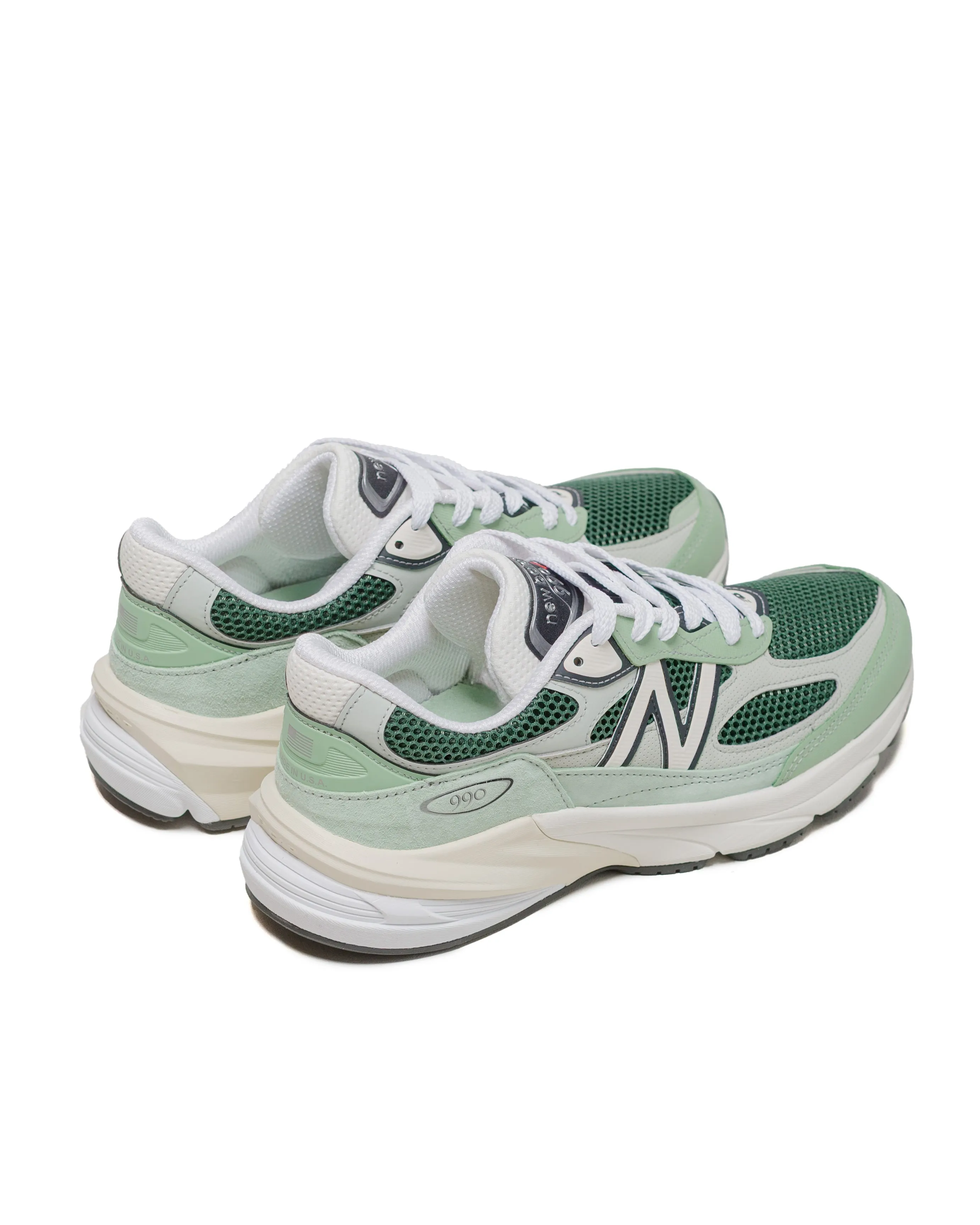 New Balance U990AB6 Avocado/Natural Mint sold by Lost & Found product image thumbnail 3