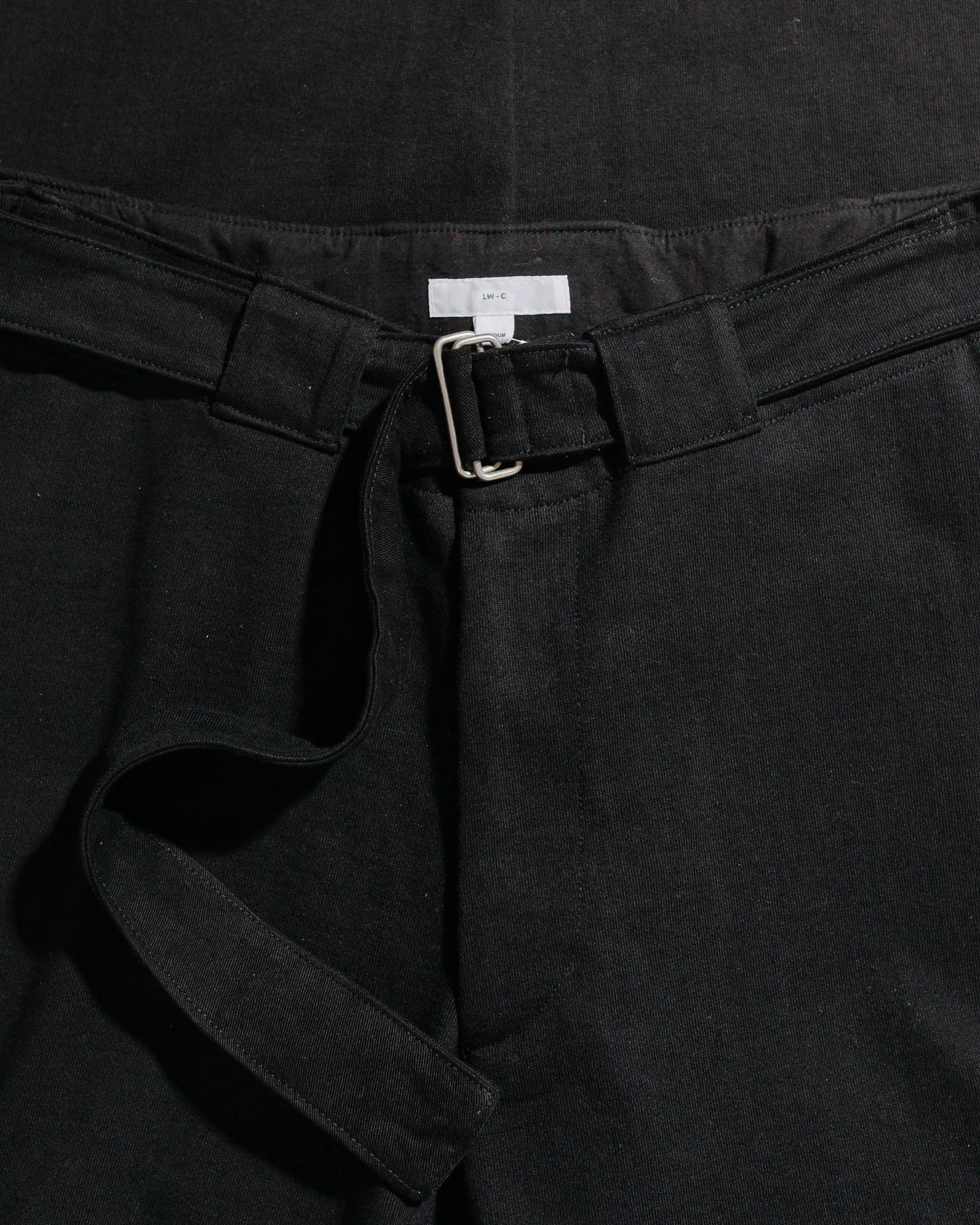 Lady White Co. Belted Jersey Trouser Black sold by Lost & Found product image thumbnail 5
