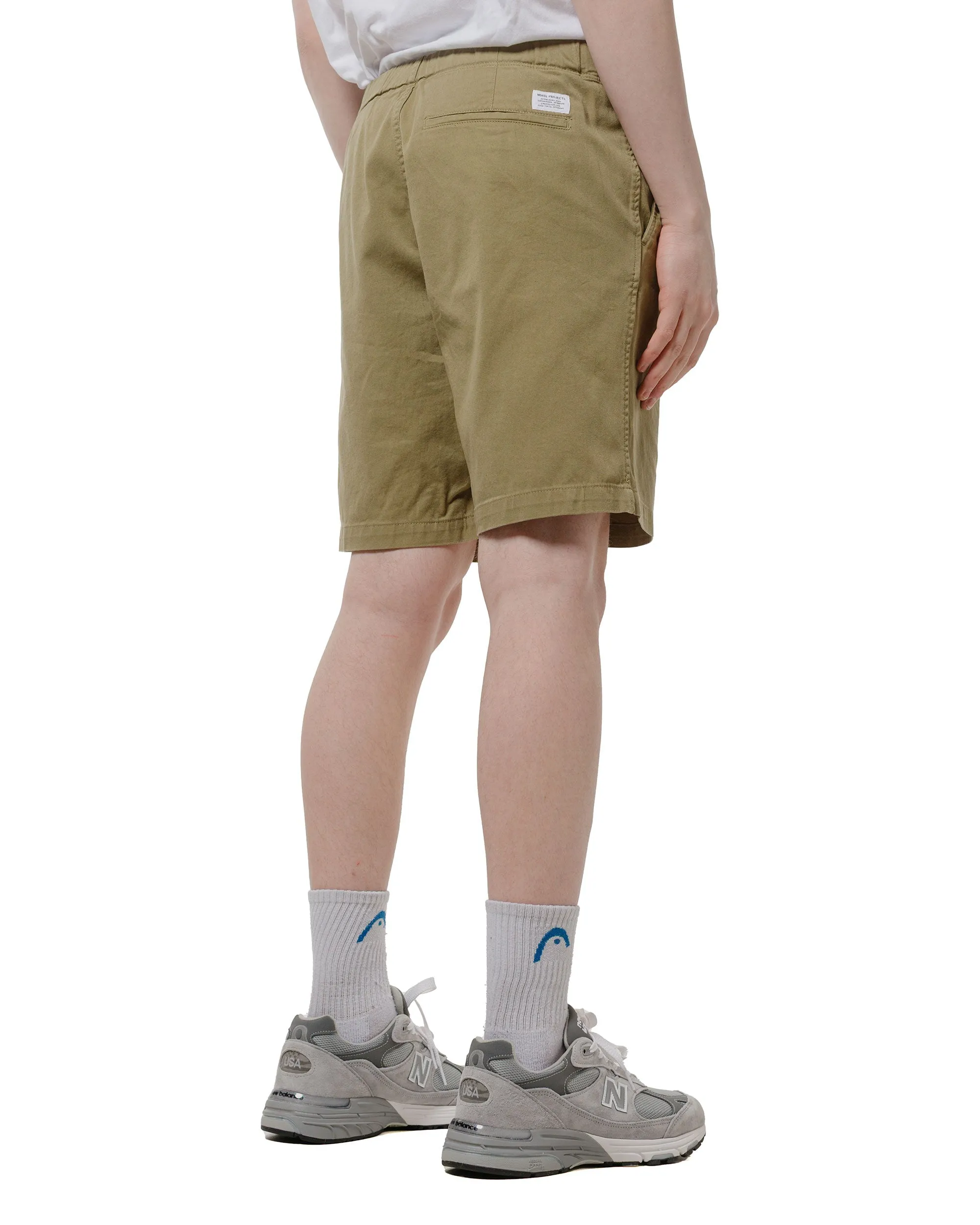 Norse Projects Ezra Stretch Twill Shorts Moss Green sold by Lost & Found product image thumbnail 3