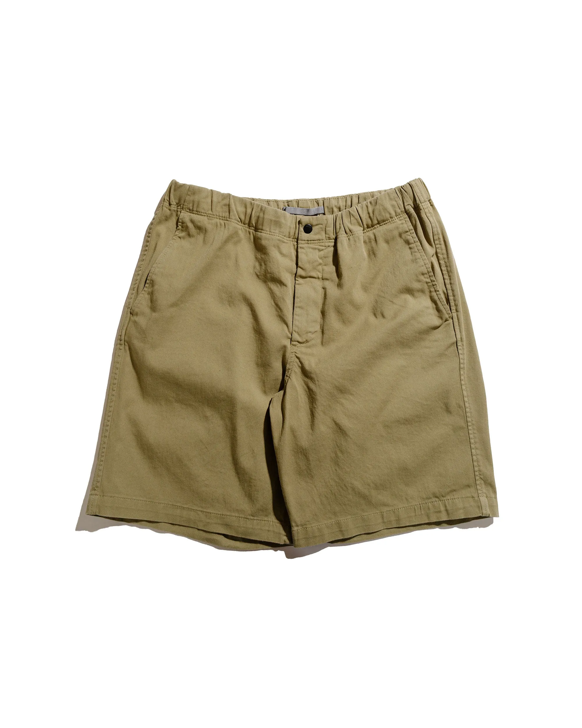 Norse Projects Ezra Stretch Twill Shorts Moss Green sold by Lost & Found