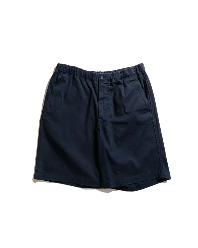 Norse Projects Ezra Stretch Twill Shorts Dark Navy sold by Lost & Found