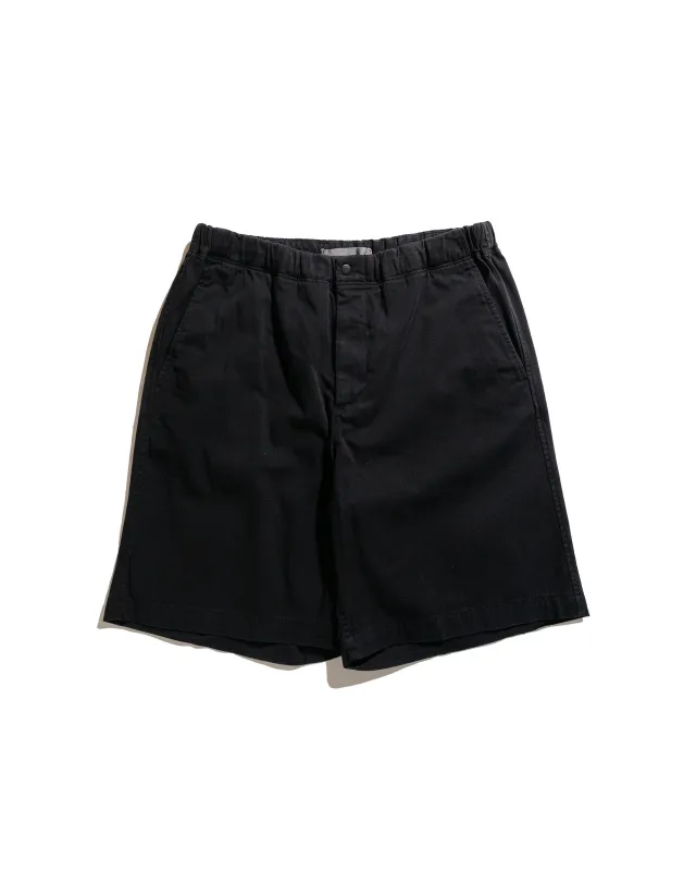Norse Projects Ezra Stretch Twill Shorts Black sold by Lost & Found