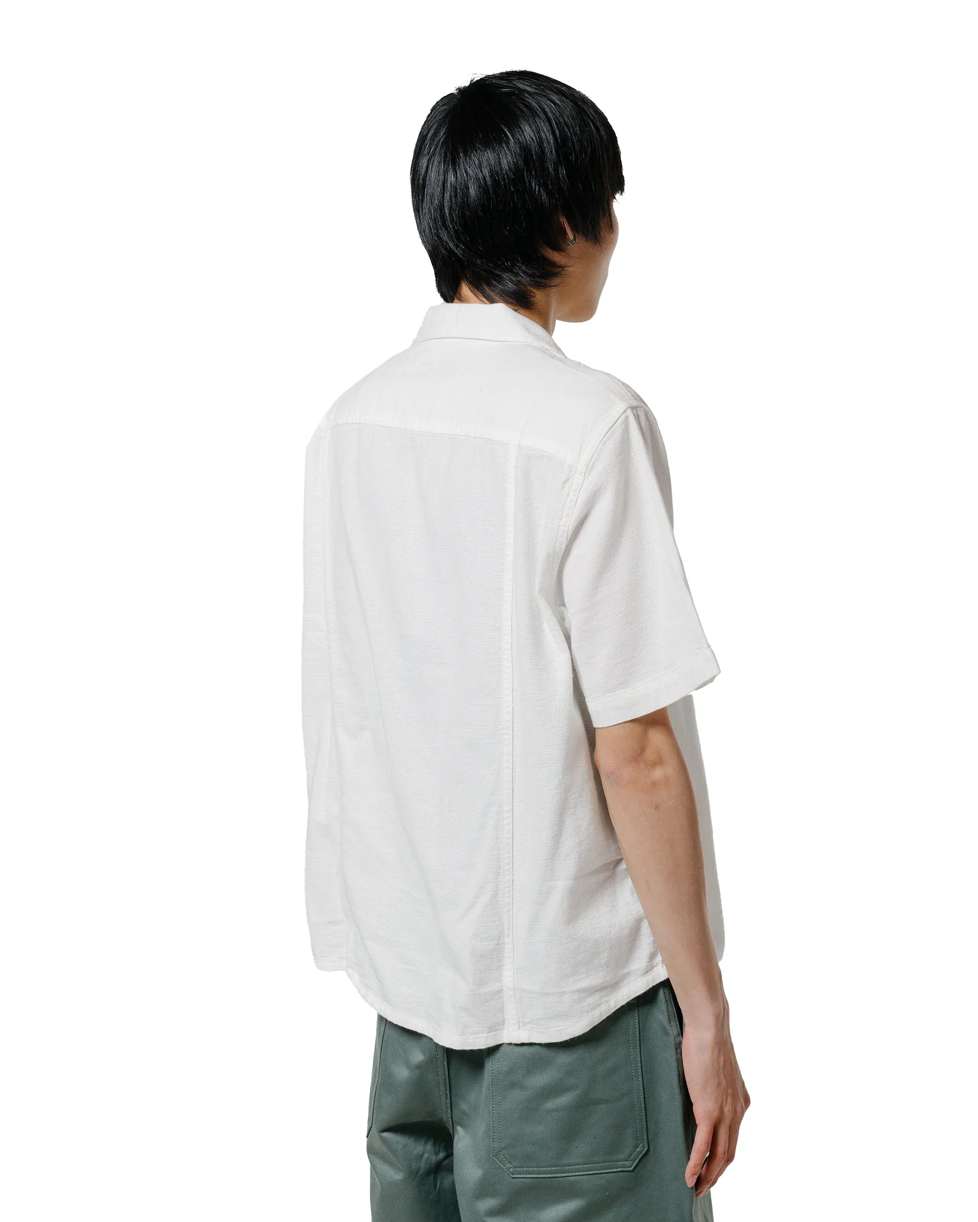 Corridor Hopsack SS White sold by Lost & Found product image thumbnail 3