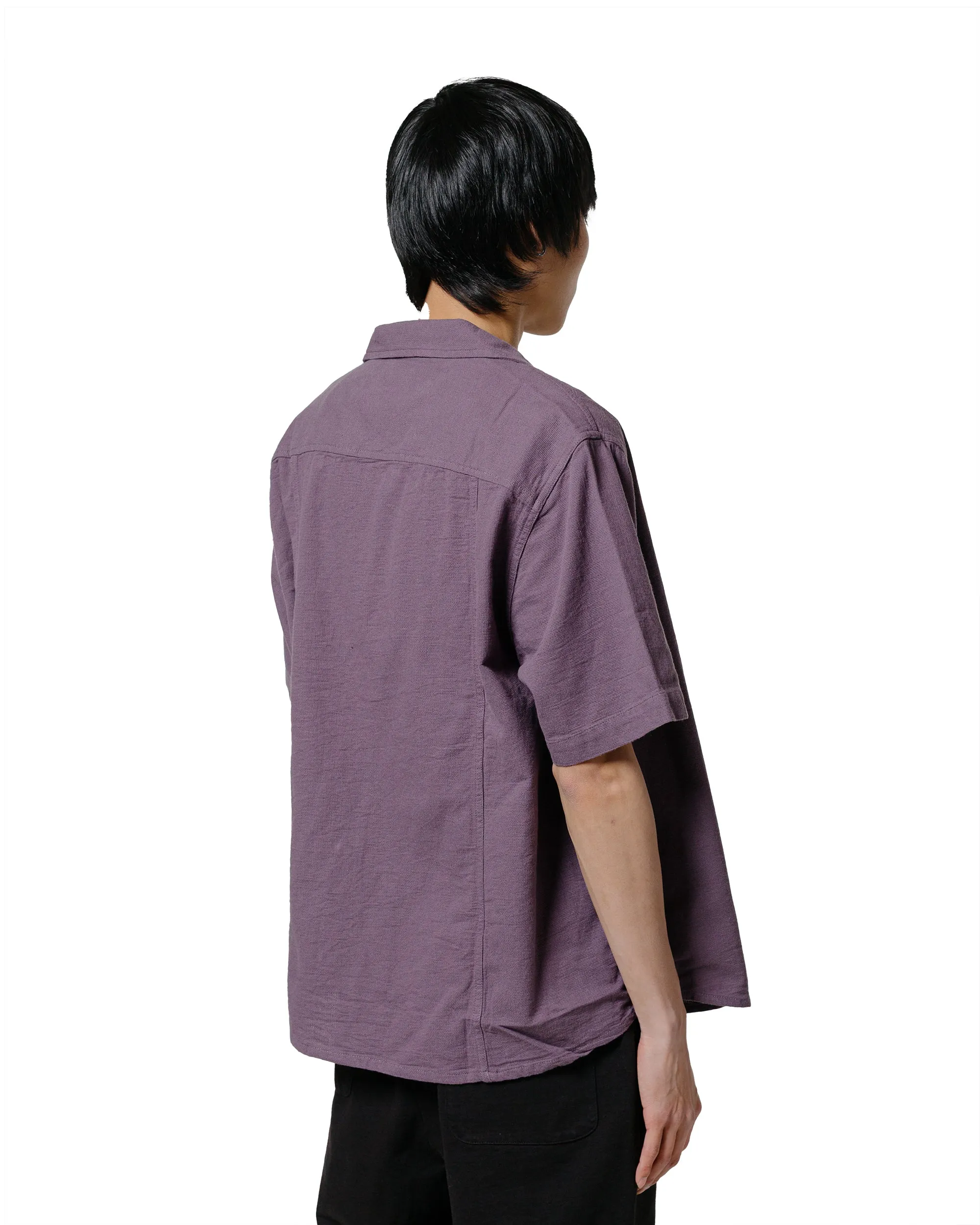 Corridor Hopsack SS Violet sold by Lost & Found product image thumbnail 3