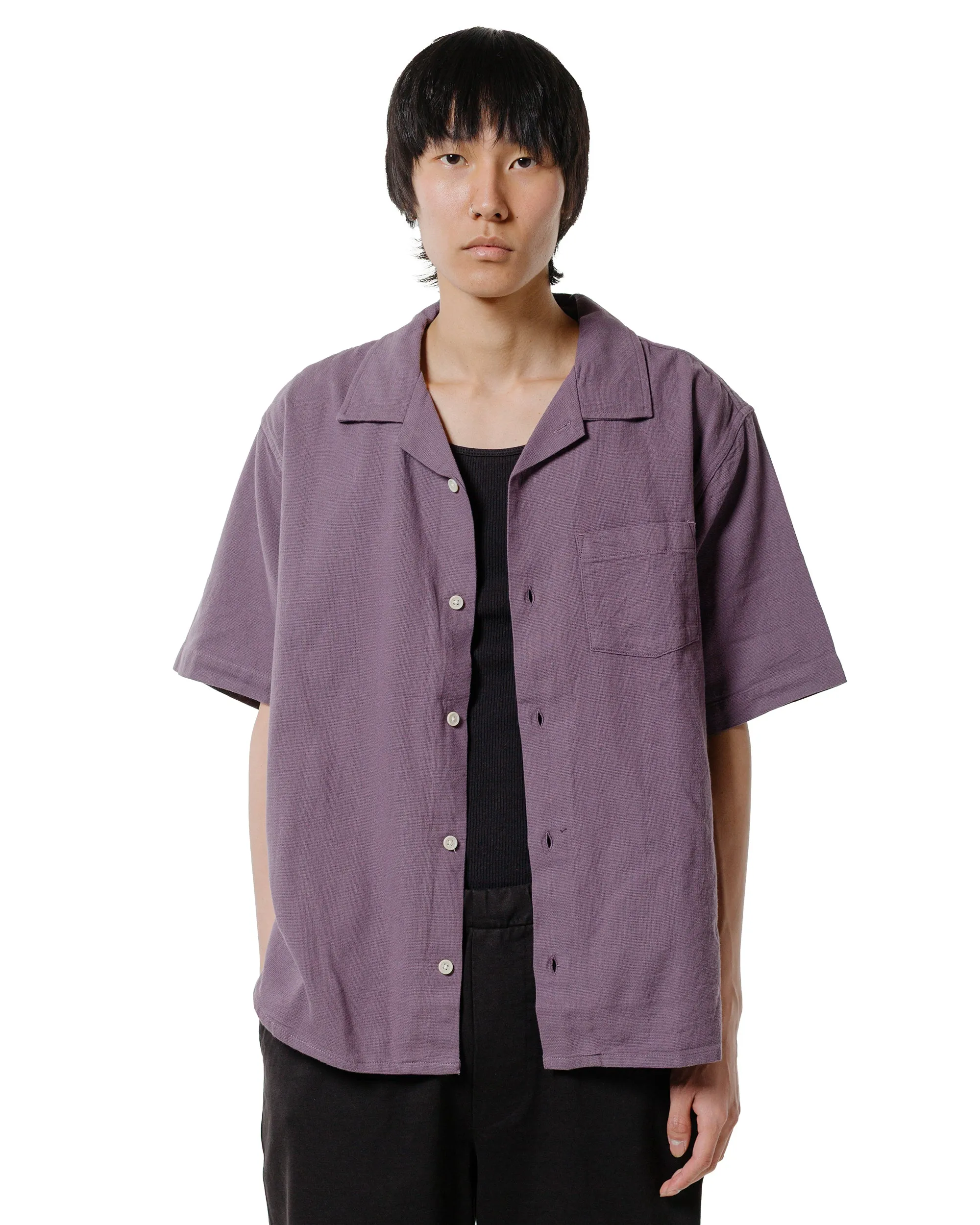 Corridor Hopsack SS Violet sold by Lost & Found product image thumbnail 2
