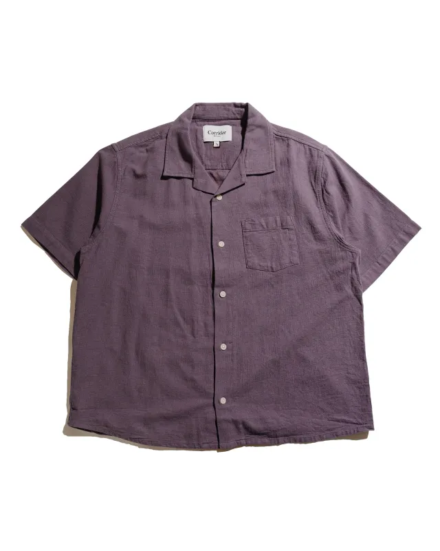 Corridor Hopsack SS Violet sold by Lost & Found