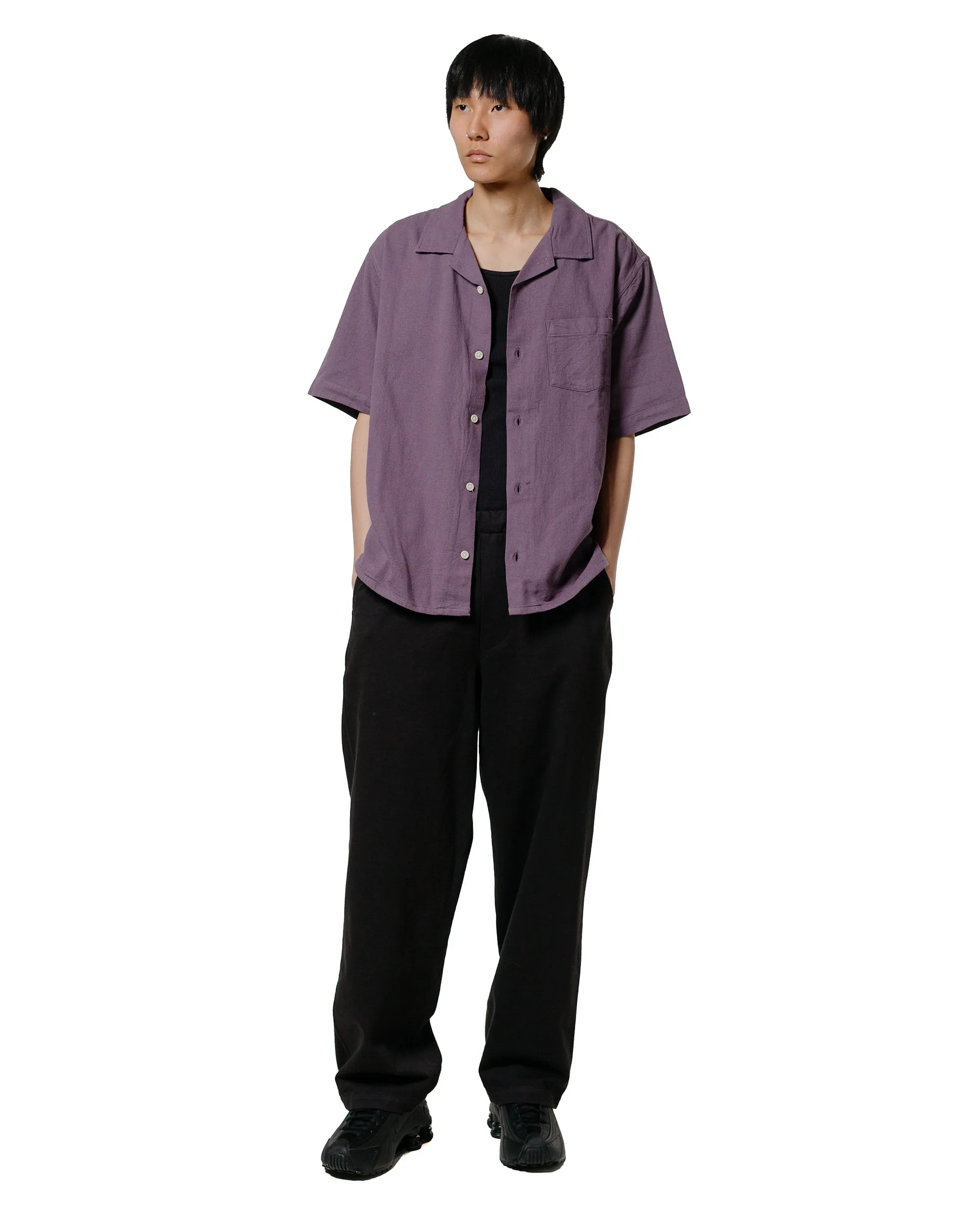 Corridor Hopsack SS Violet sold by Lost & Found product image thumbnail 4