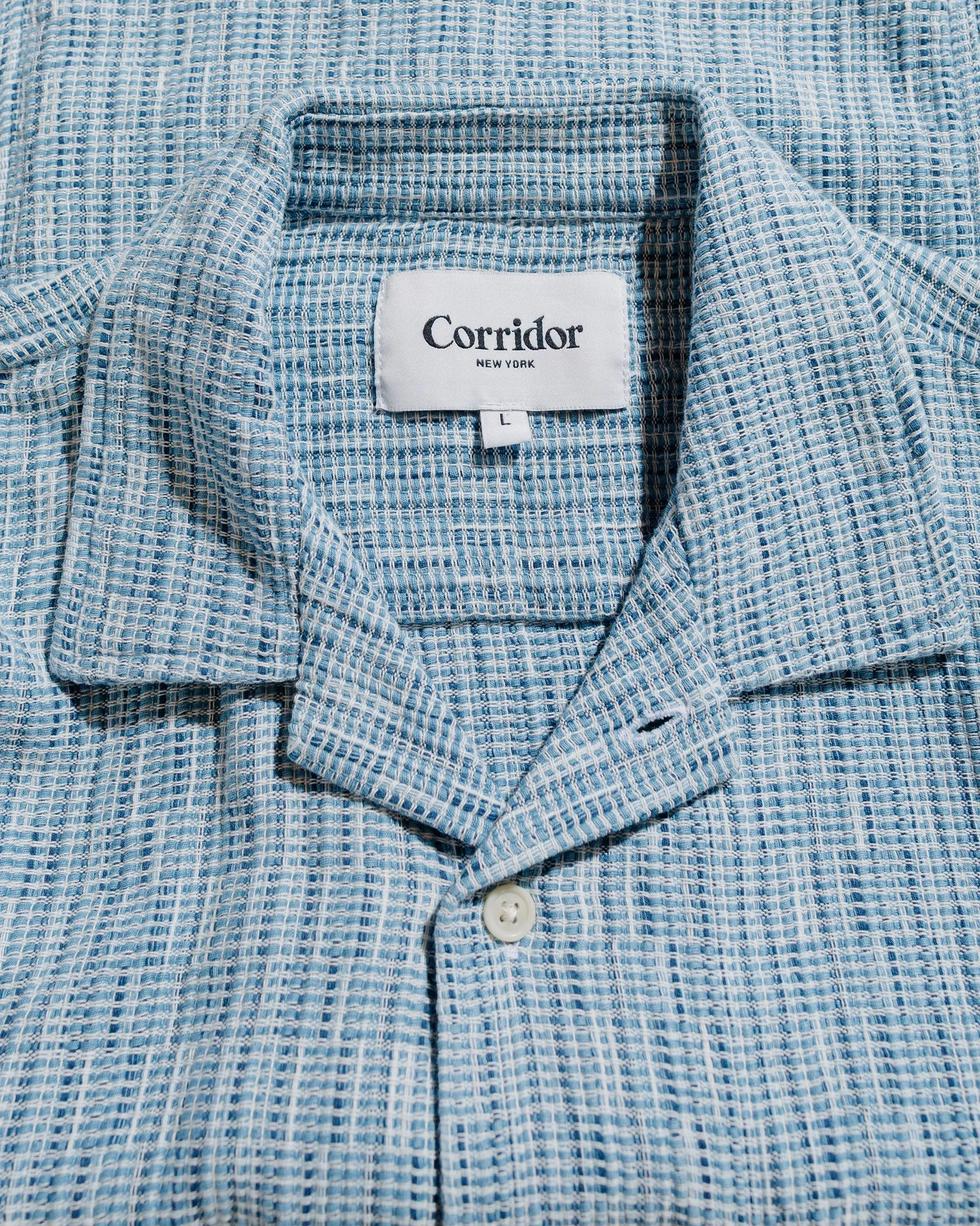 Corridor Rainbow Weave SS Camp Indigo sold by Lost & Found product image thumbnail 5