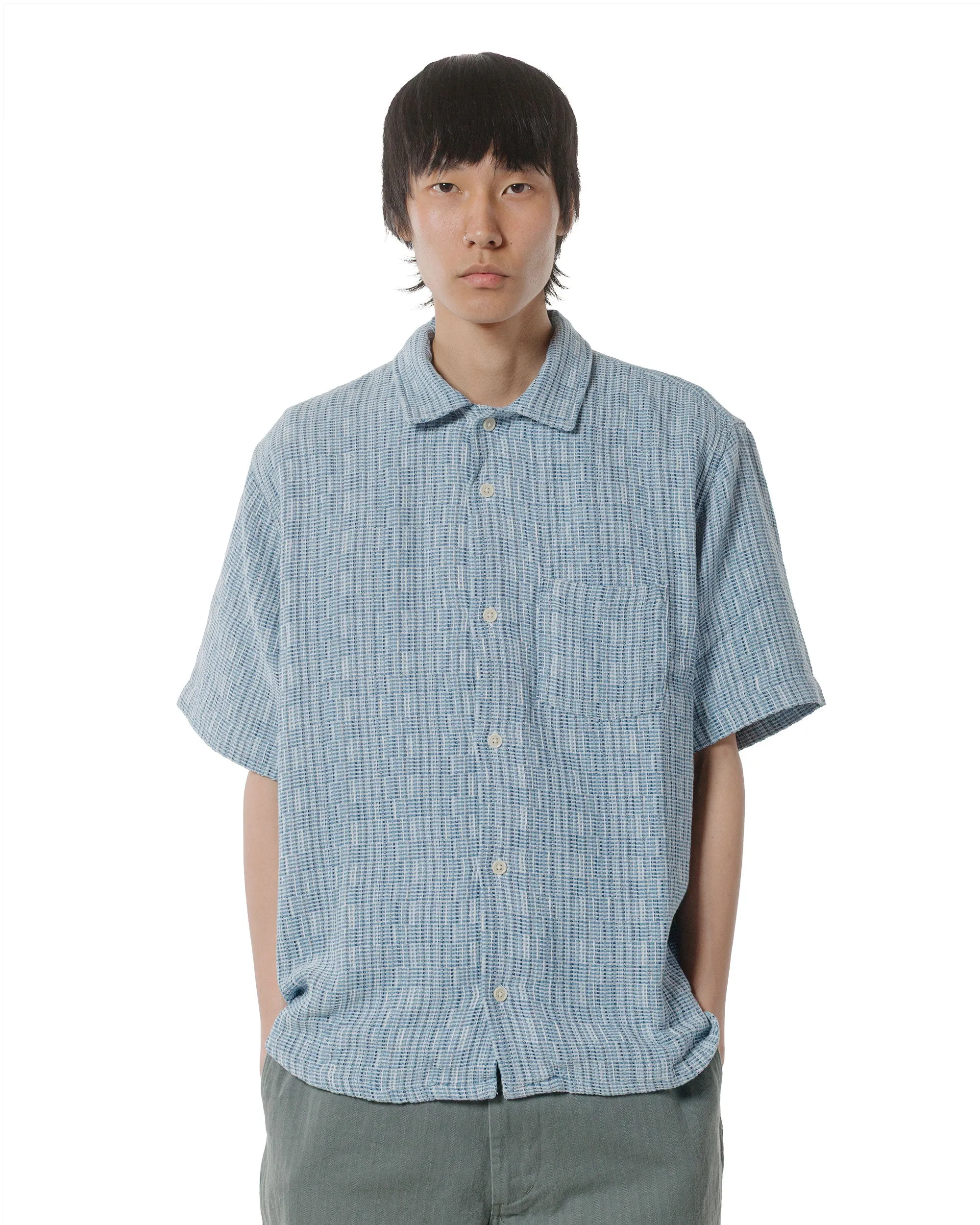 Corridor Rainbow Weave SS Camp Indigo sold by Lost & Found product image thumbnail 2