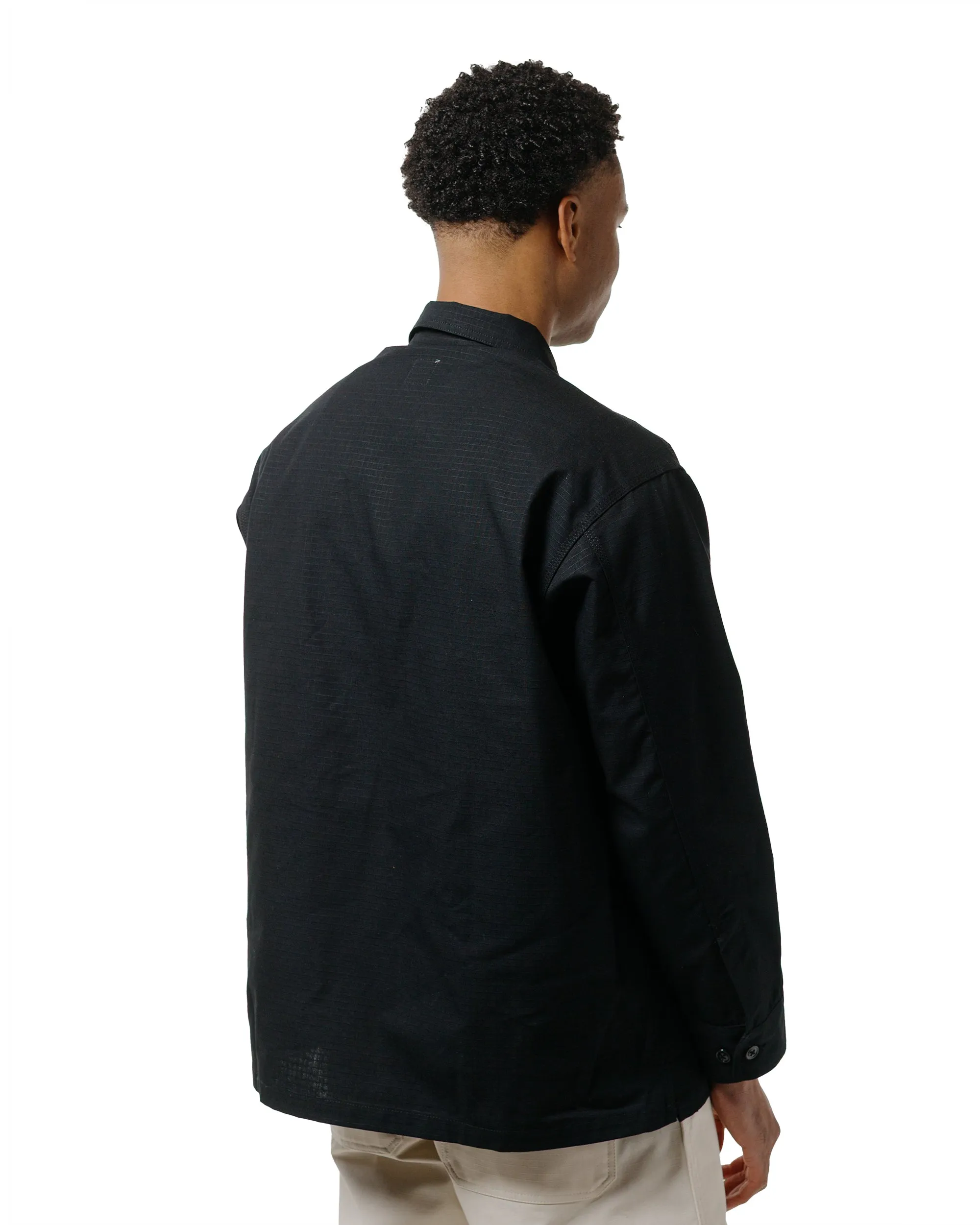 Randy's Garments Over Shirt Cotton Ripstop Black sold by Lost & Found product image thumbnail 3