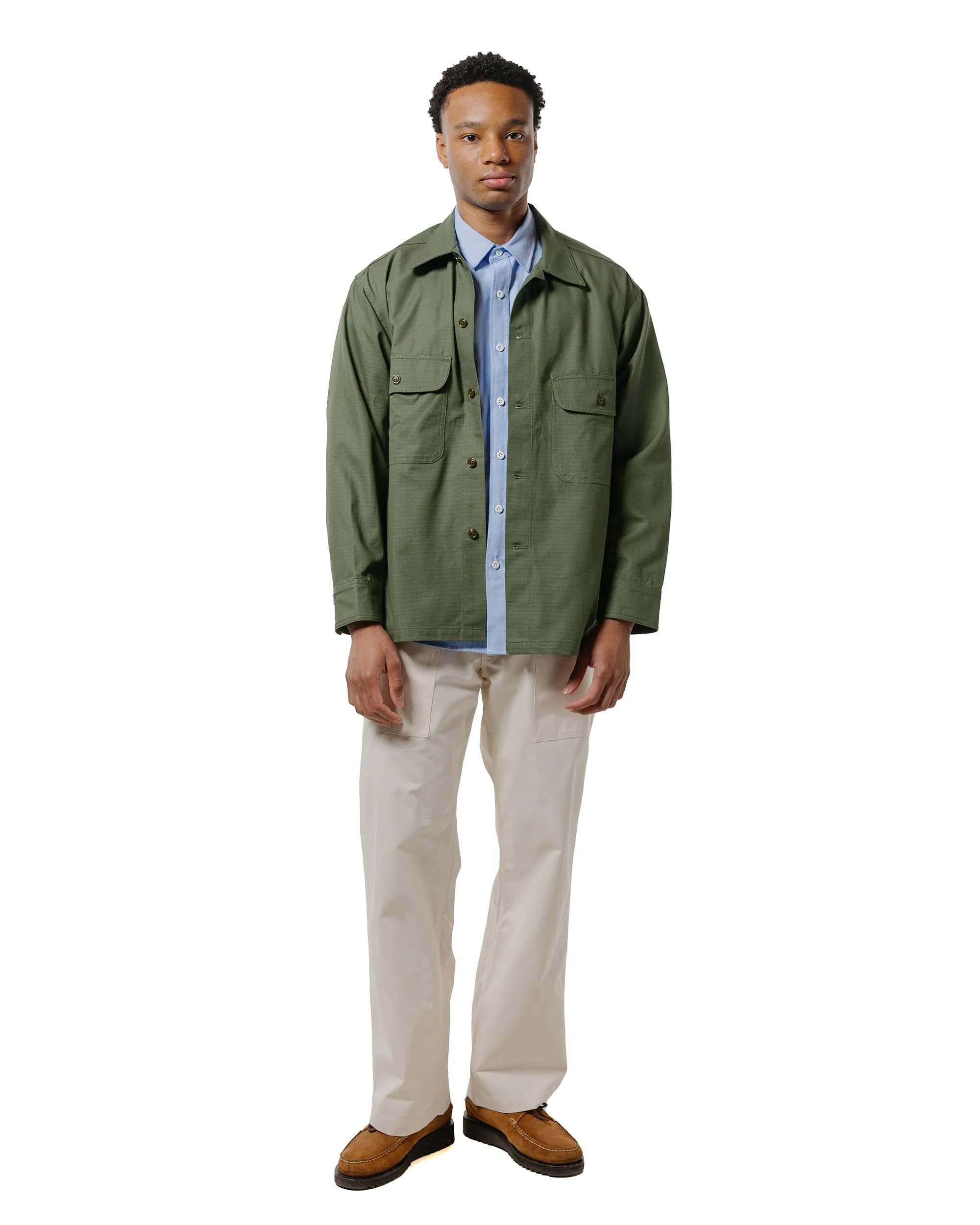 Randy's Garments 3-Pocket Work Shirt 60/40 Oxford Cloth Blue sold by Lost & Found product image thumbnail 4