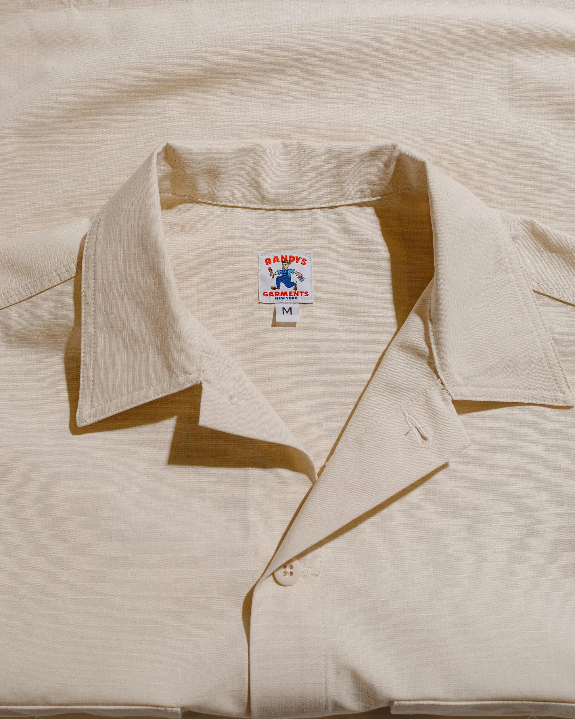 Randy's Garments Over Shirt Cotton Ripstop Natural sold by Lost & Found product image thumbnail 5