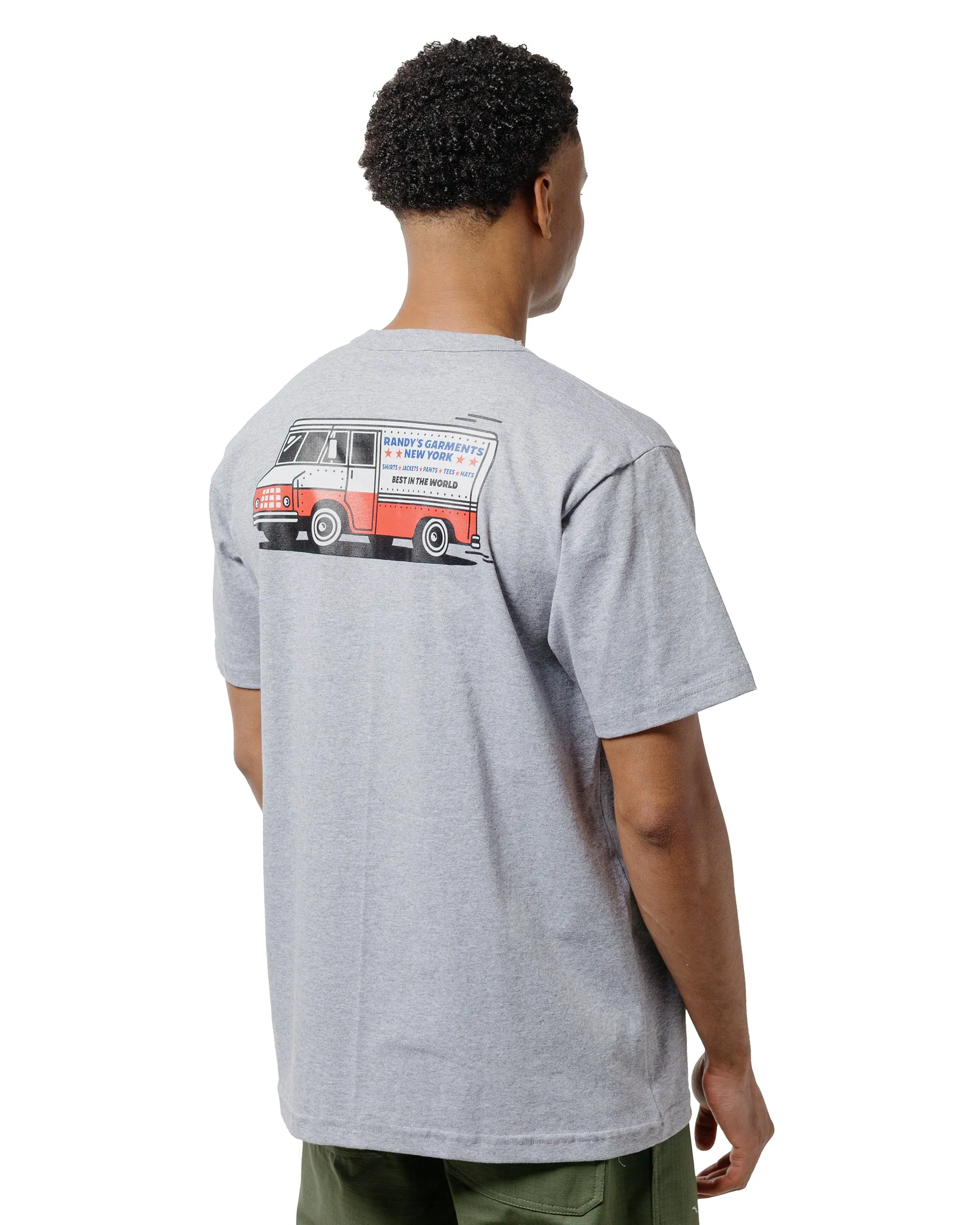 Randy's Garments Box Truck Tee Heather Gray sold by Lost & Found product image thumbnail 3