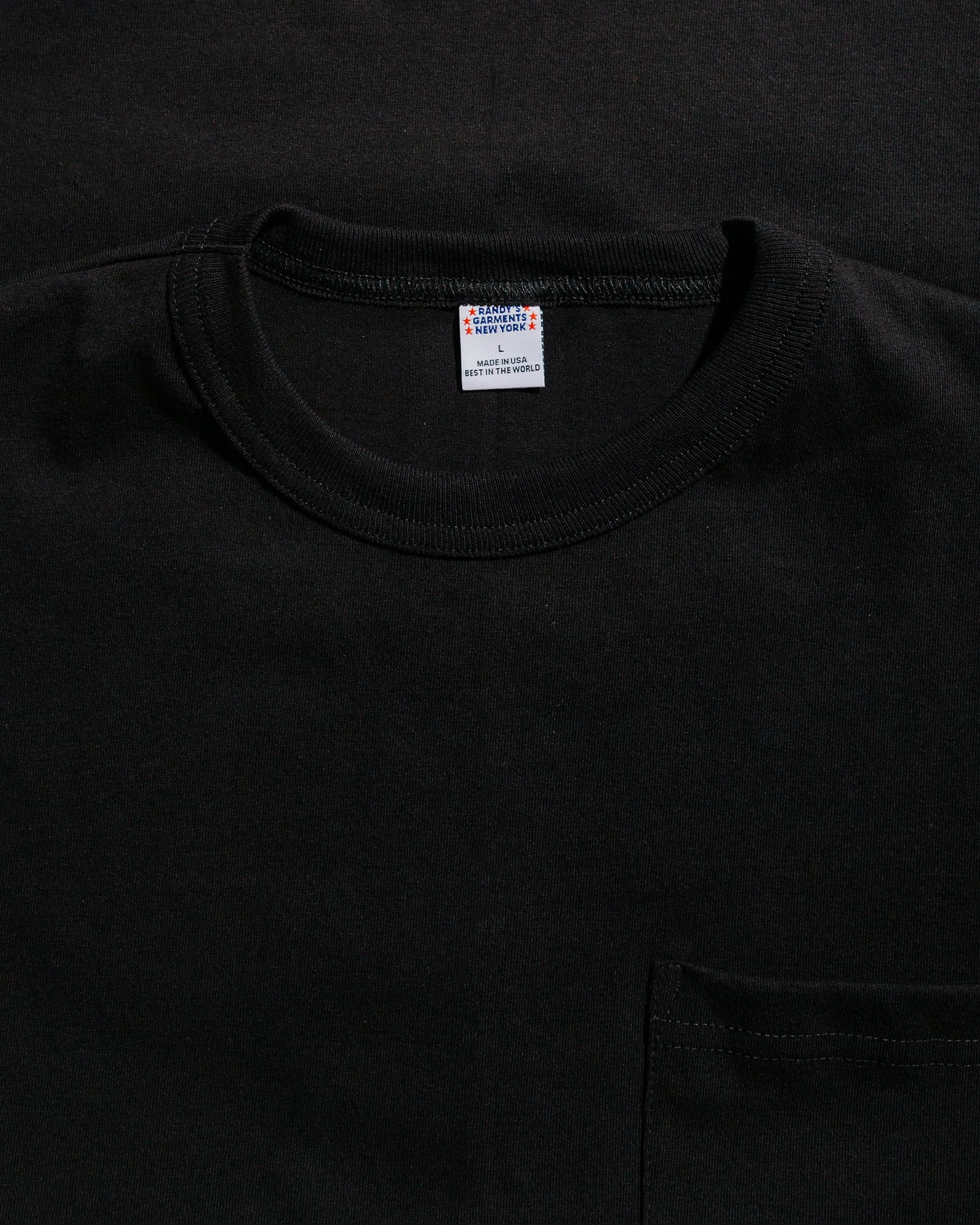 Randy's Garments Pocket Tee (Tab Label) Black sold by Lost & Found product image thumbnail 4