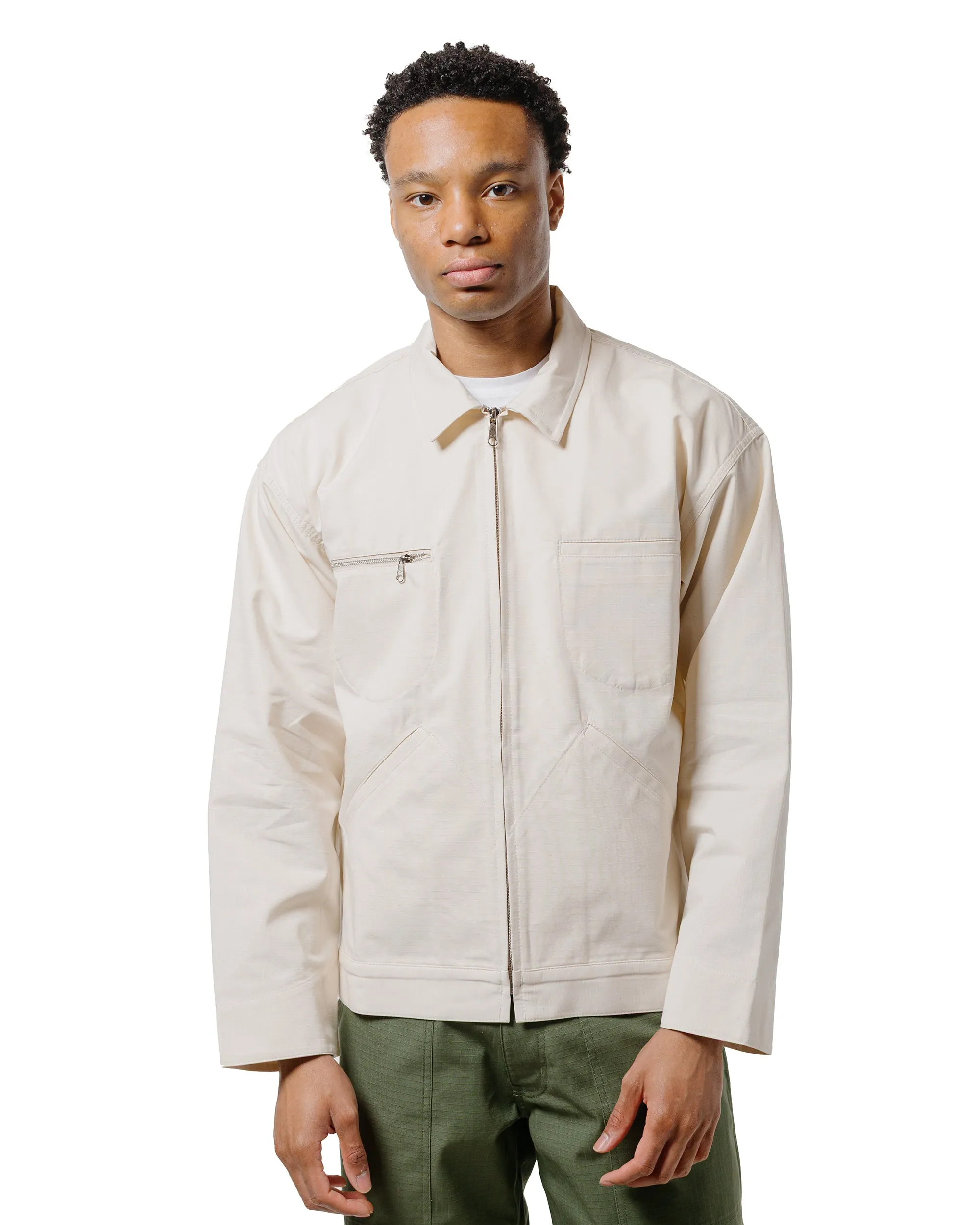 Randy's Garments Service Jacket Cotton Ripstop Natural sold by Lost & Found product image thumbnail 2